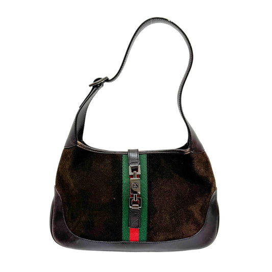 Jackie Brown Suede Shoulder Bag