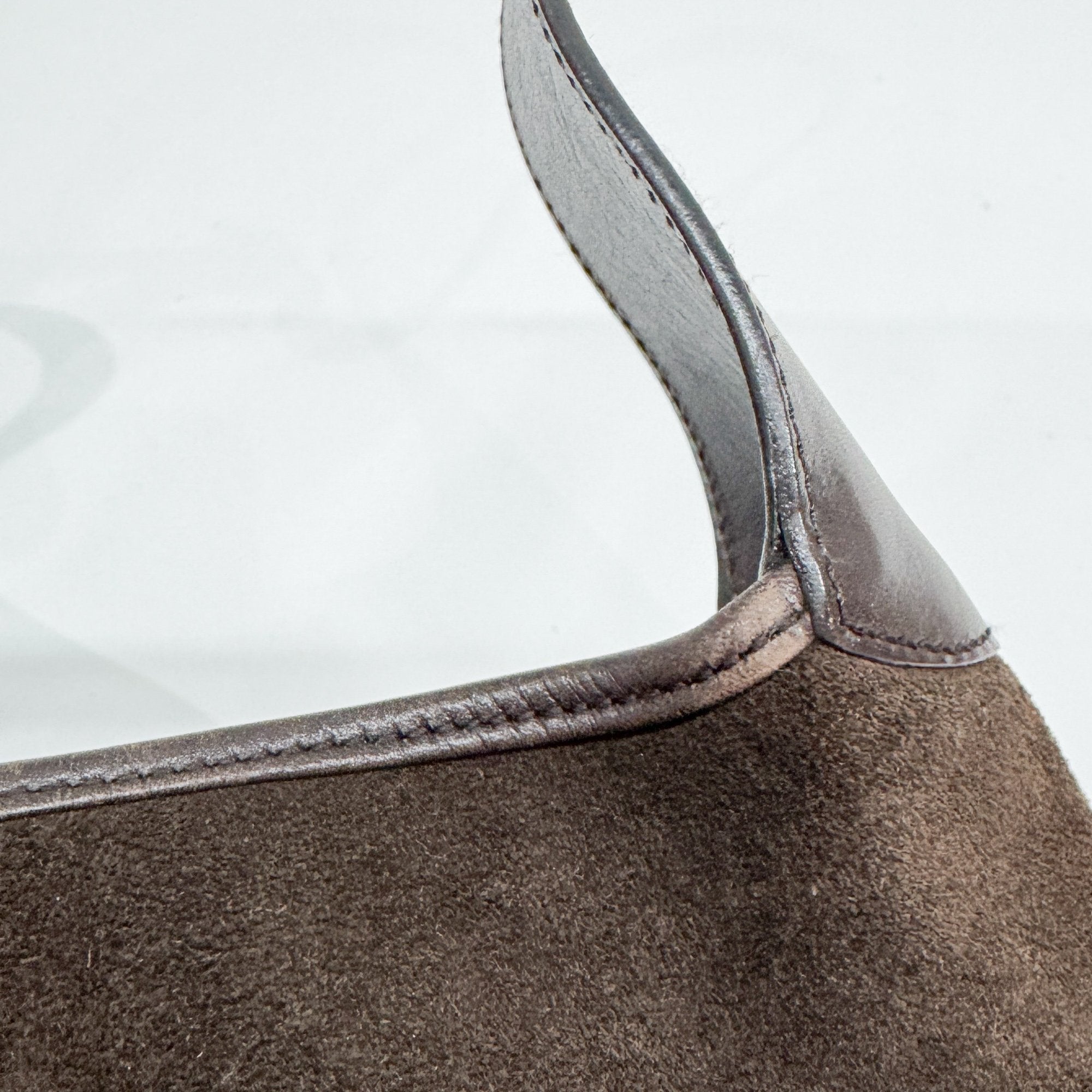 Jackie Brown Suede Shoulder Bag