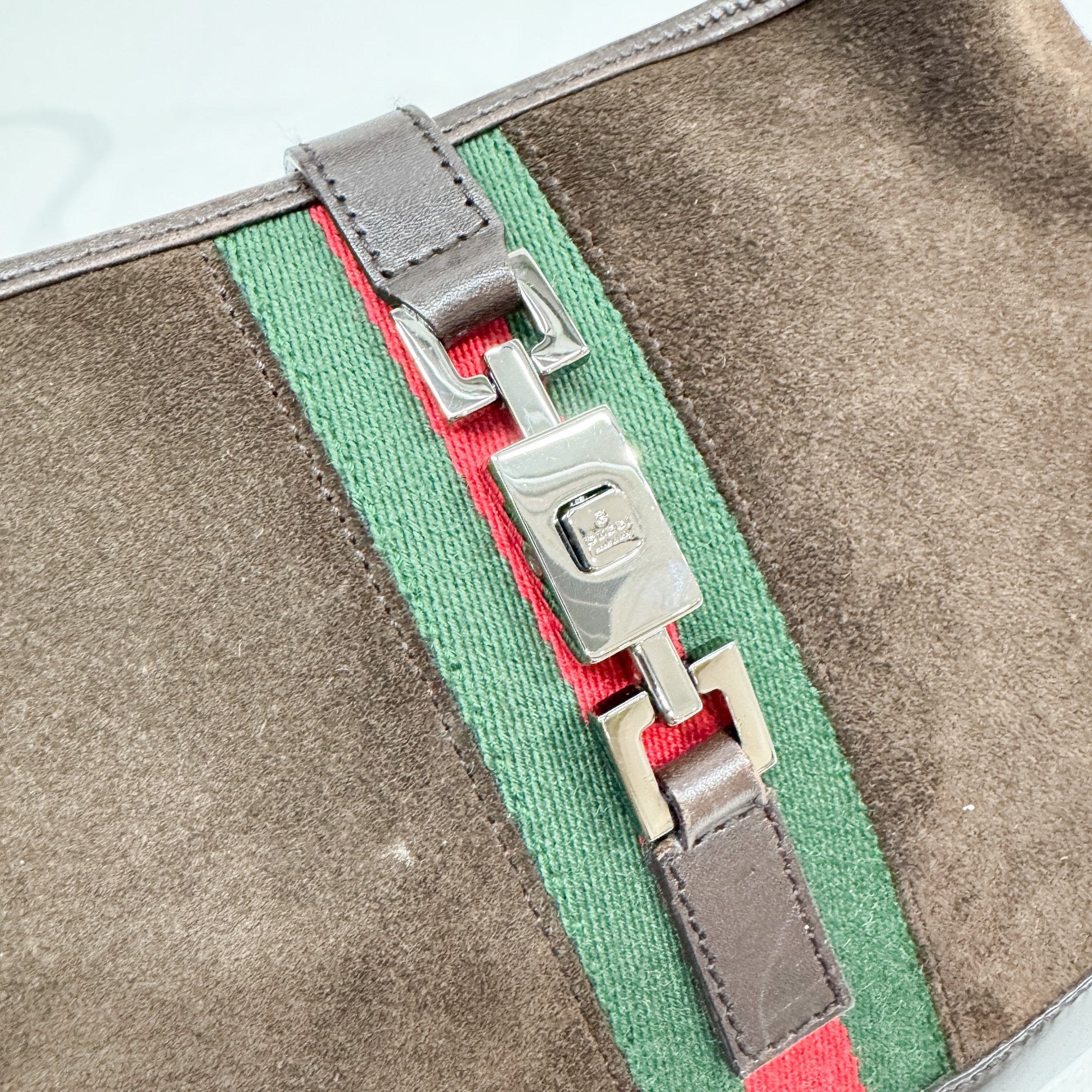 Jackie Brown Suede Shoulder Bag