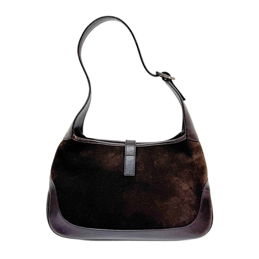 Jackie Brown Suede Shoulder Bag