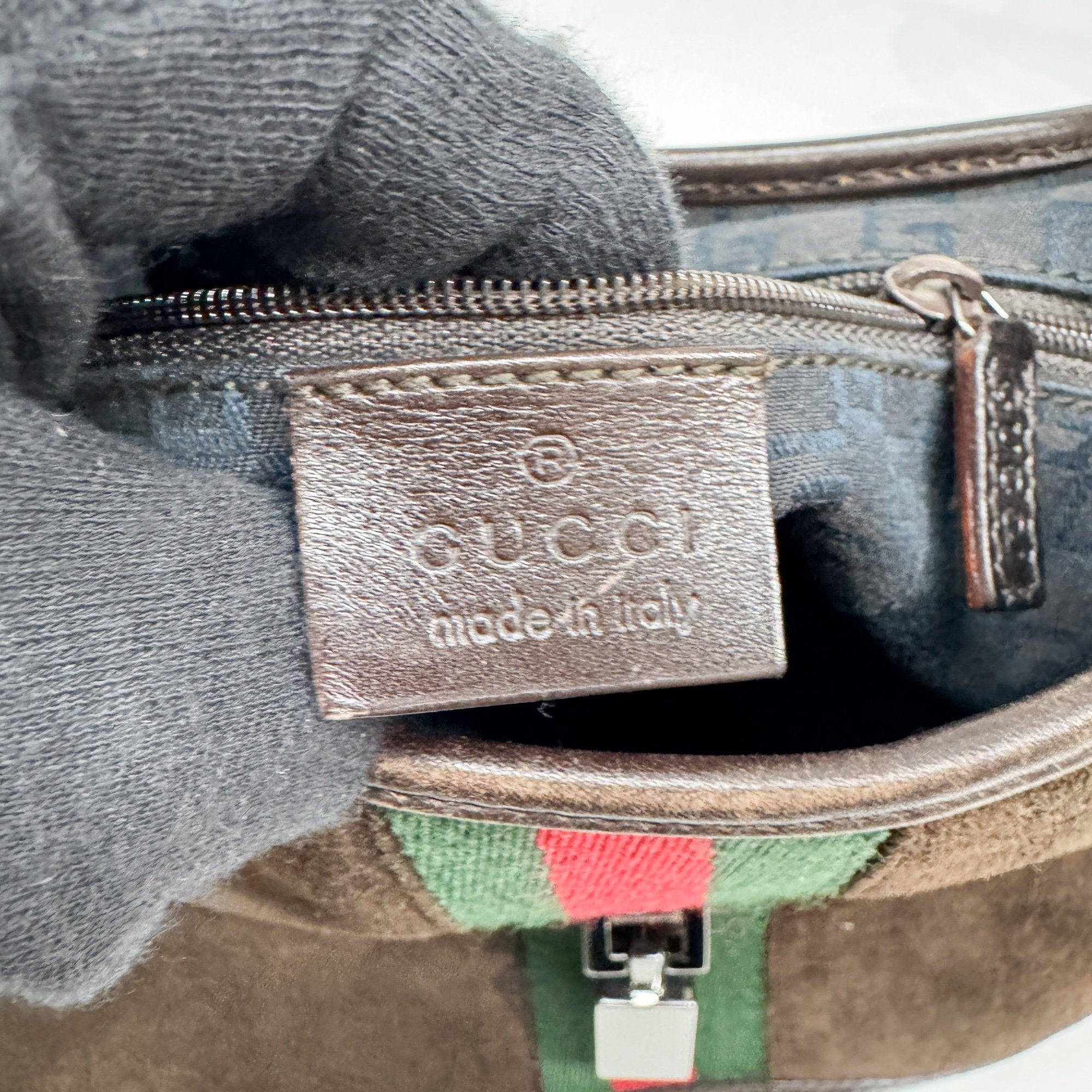 Jackie Brown Suede Shoulder Bag