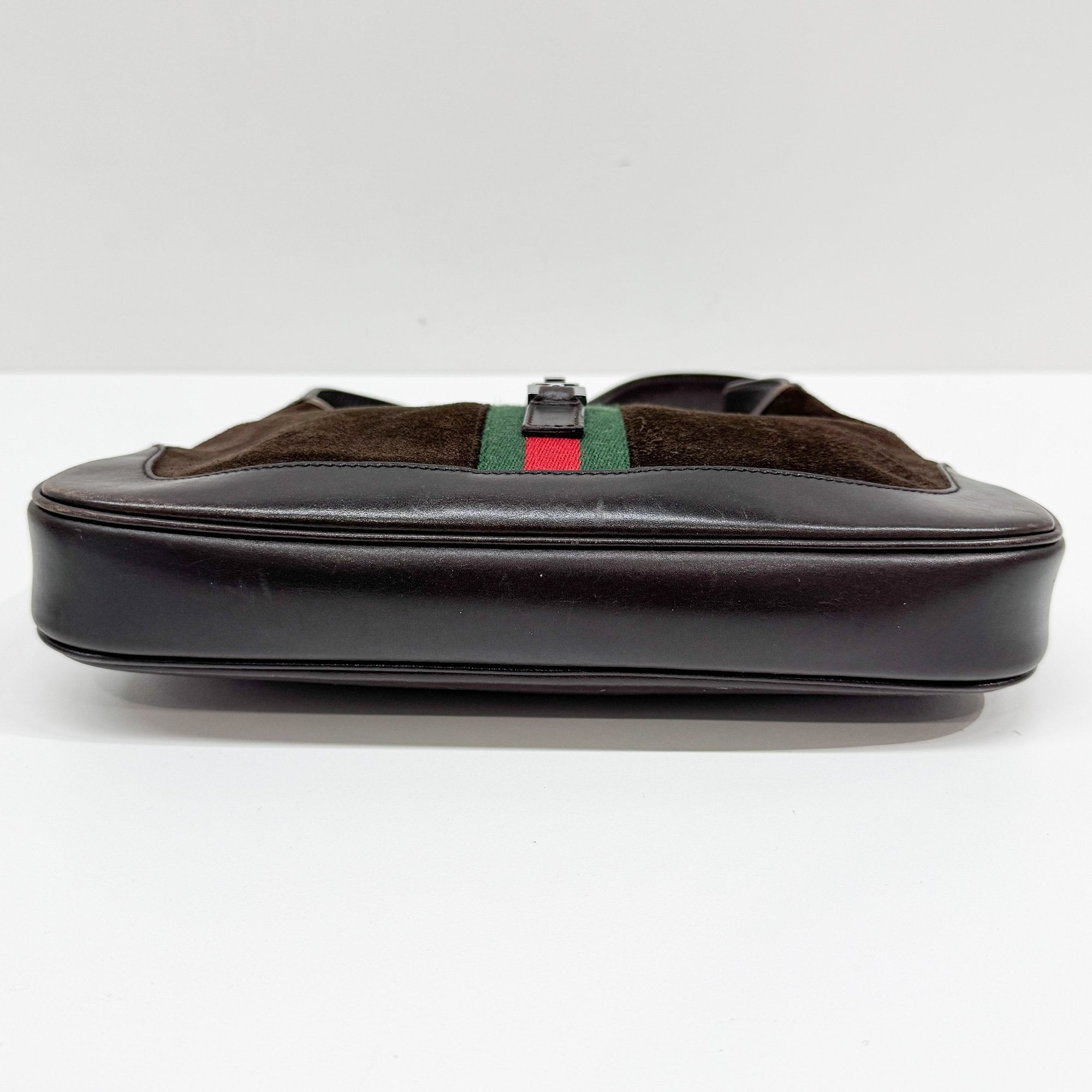 Jackie Brown Suede Shoulder Bag