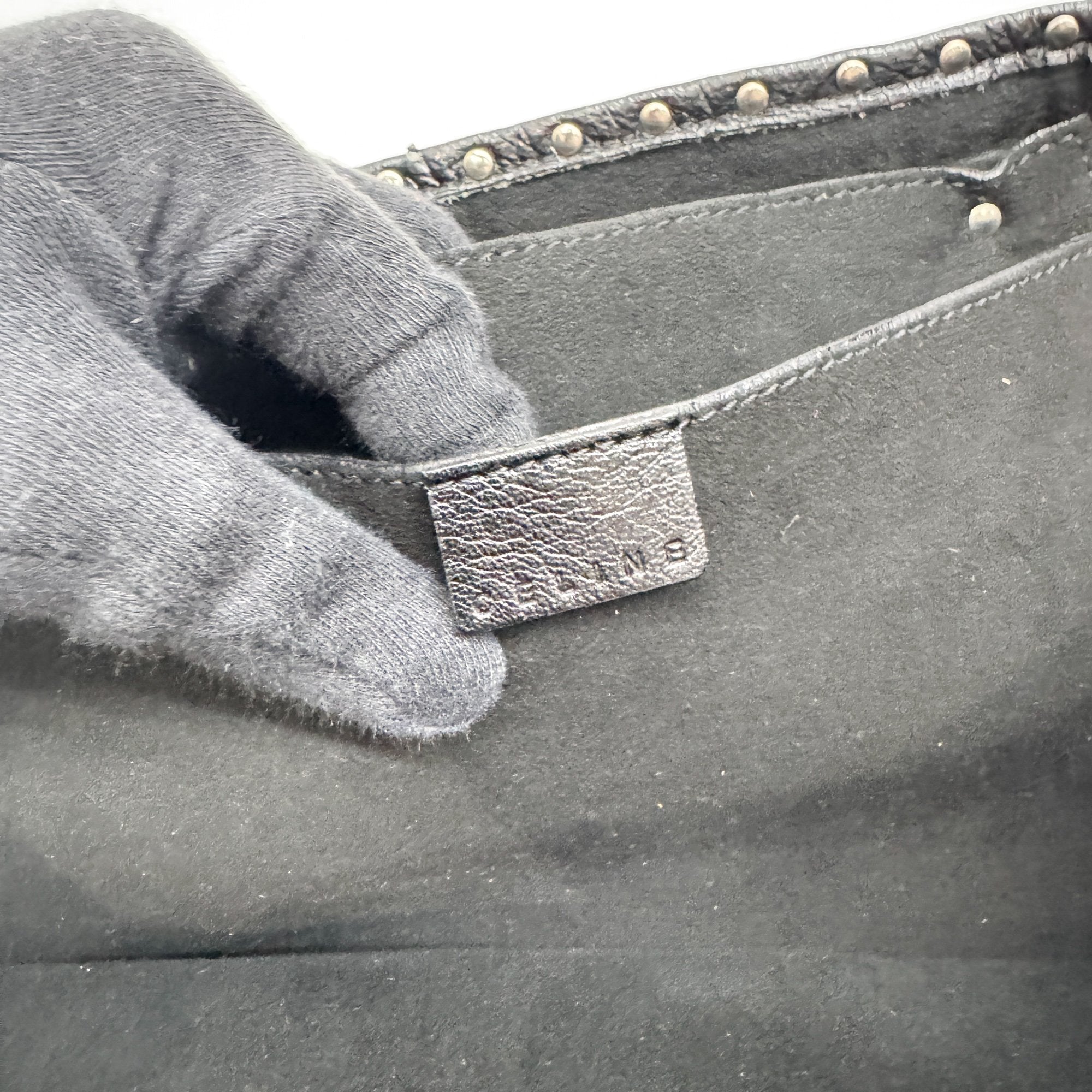 Boogie Giraffe Print Pony Hair Tote Bag