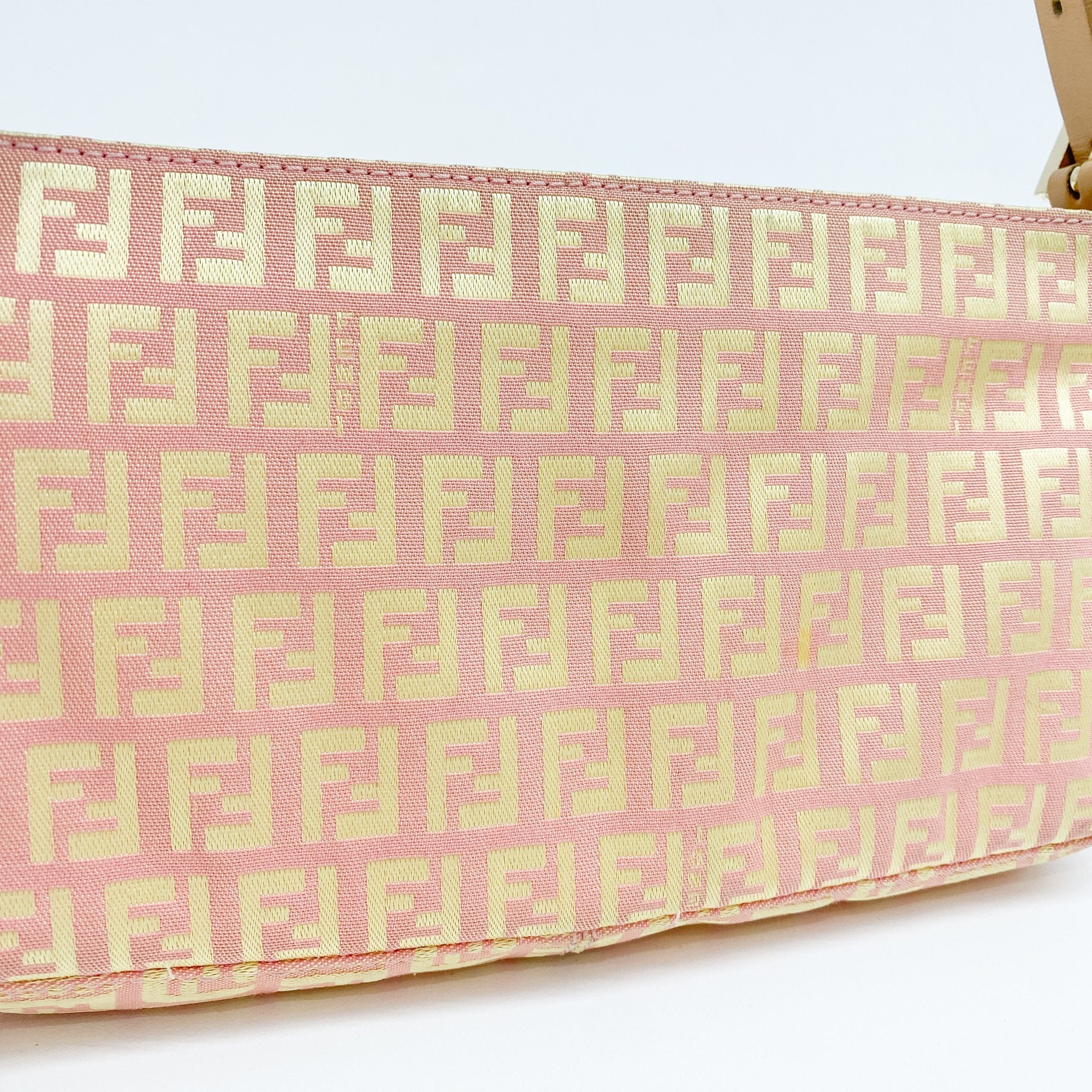 Pink Zucchino Canvas Shoulder Bag