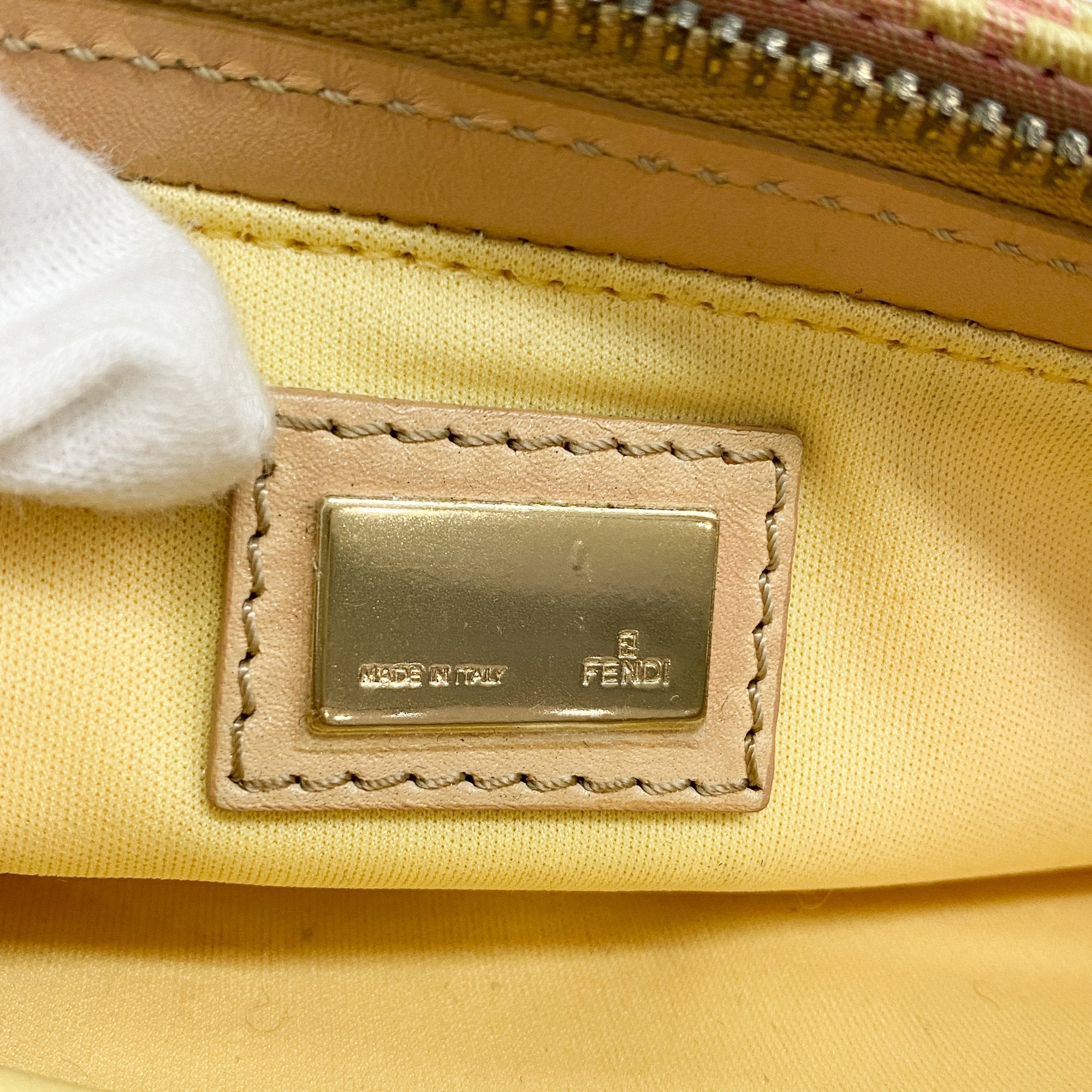 Pink Zucchino Canvas Shoulder Bag