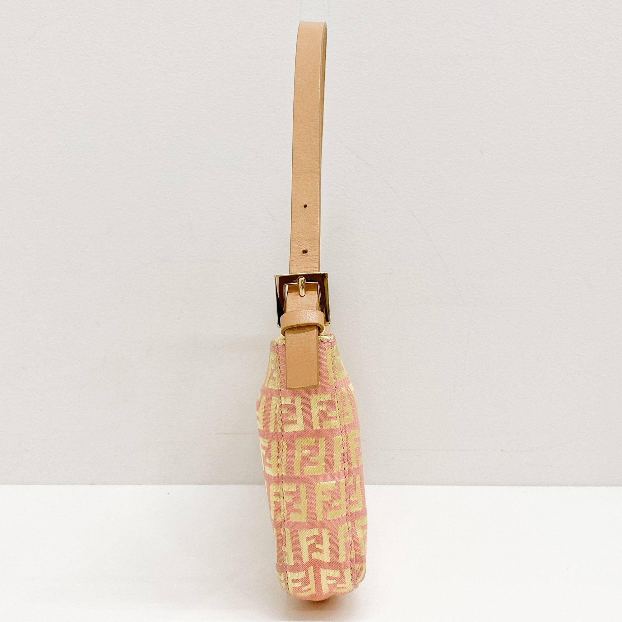 Pink Zucchino Canvas Shoulder Bag