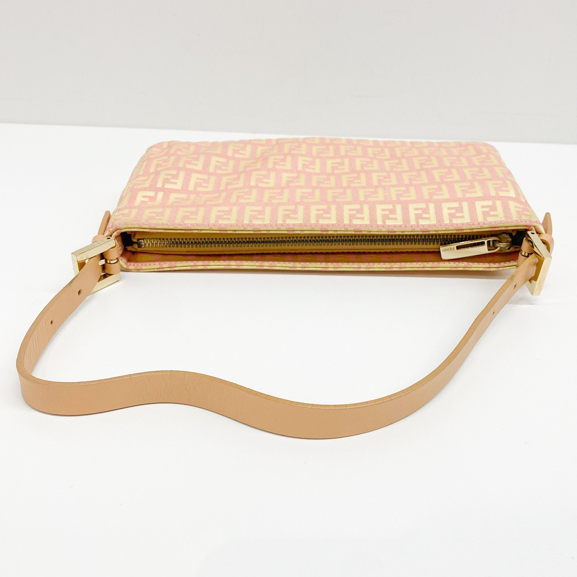 Pink Zucchino Canvas Shoulder Bag