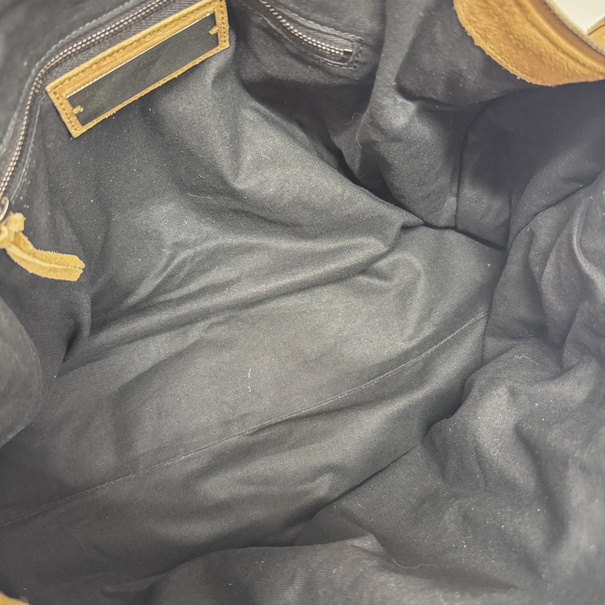 Weekender Grey Suede Shoulder Bag