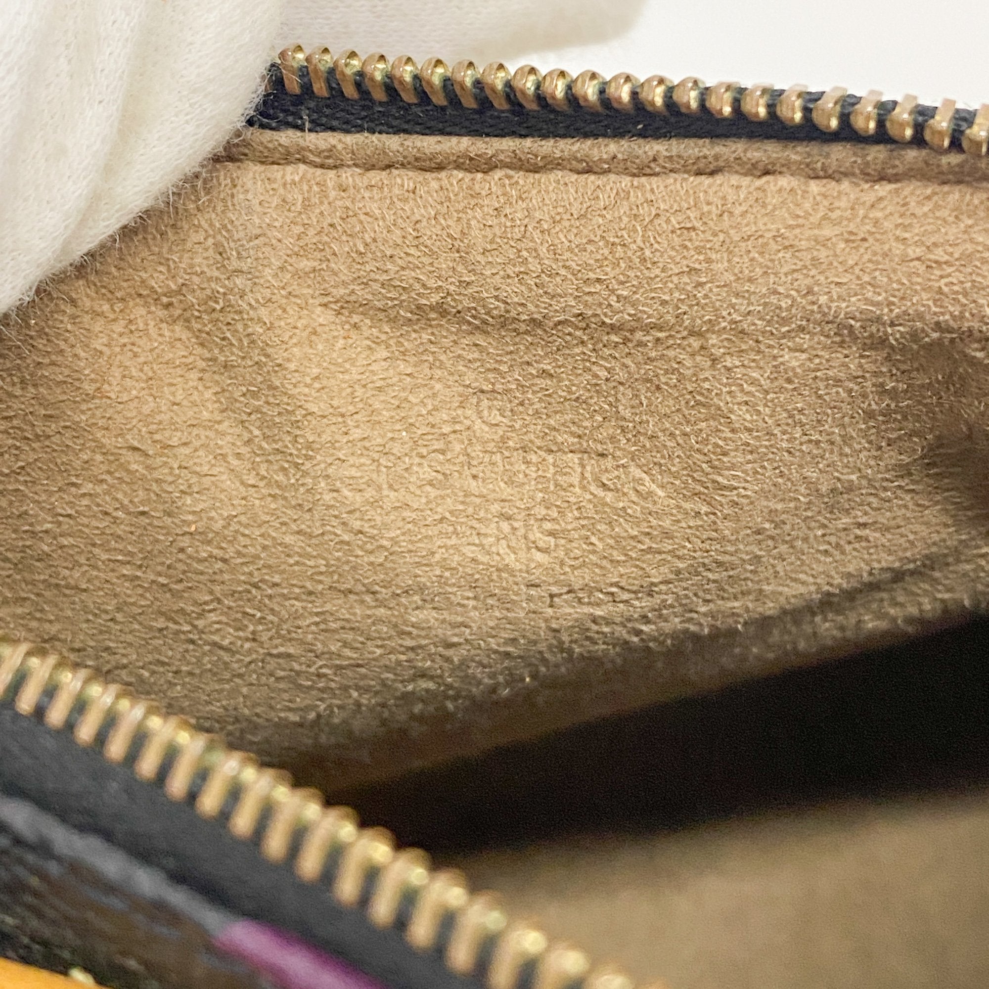 Mini Speedy Black Multi Color Canvas Handbag