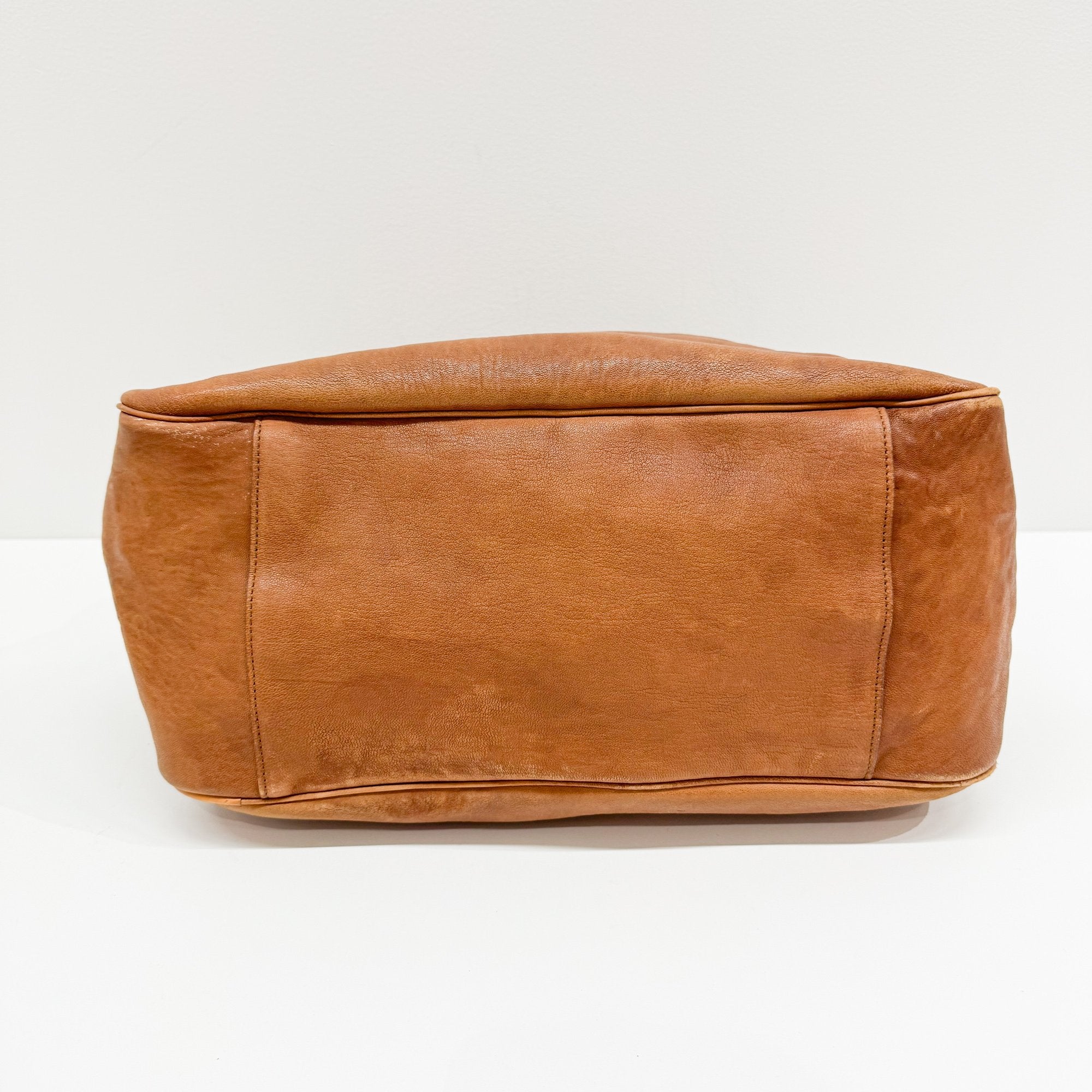 Roady Brown Leather Hobo Baf