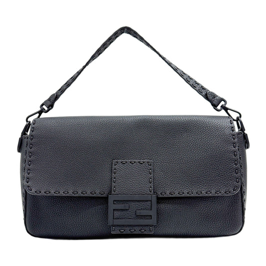 Baguette Maxi Matte Black Two Way Bag
