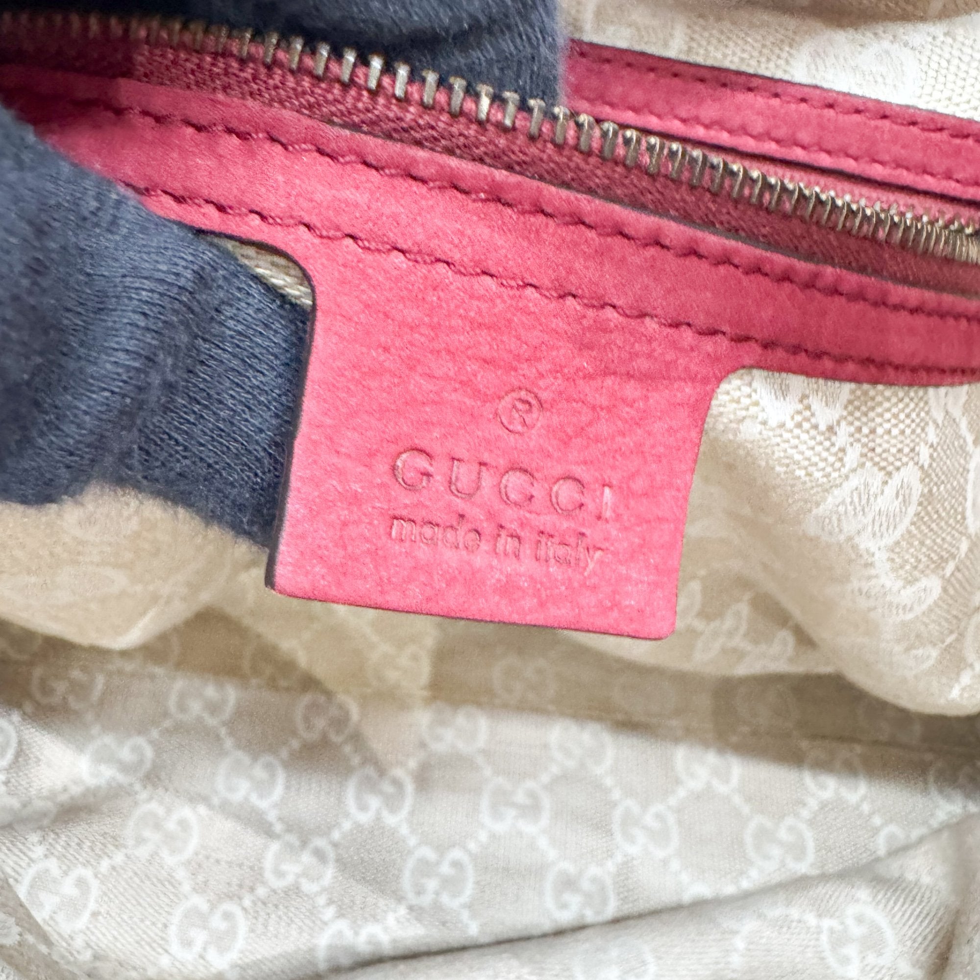 Stirrup Red Nubuck Leather Shoulder Bag