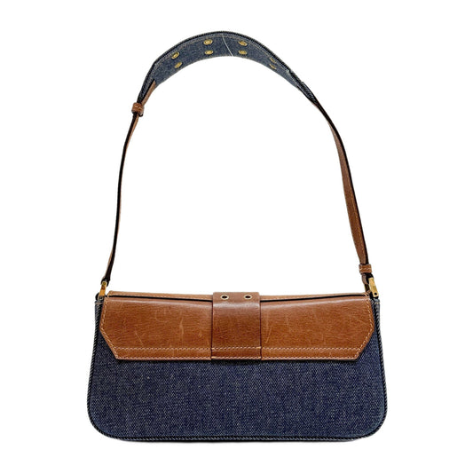 Columbus Blue Denim Shoulder Bag