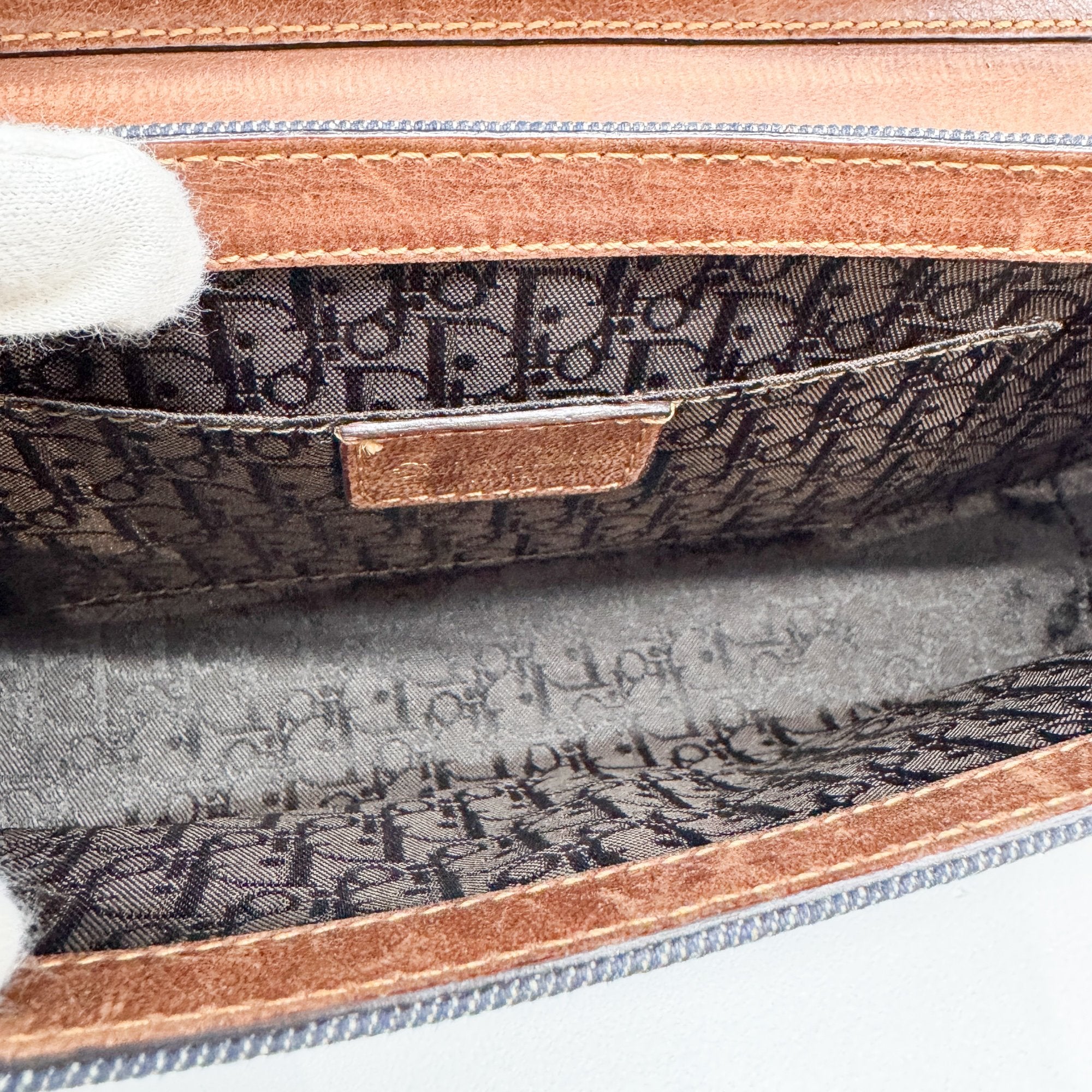 Columbus Blue Denim Shoulder Bag