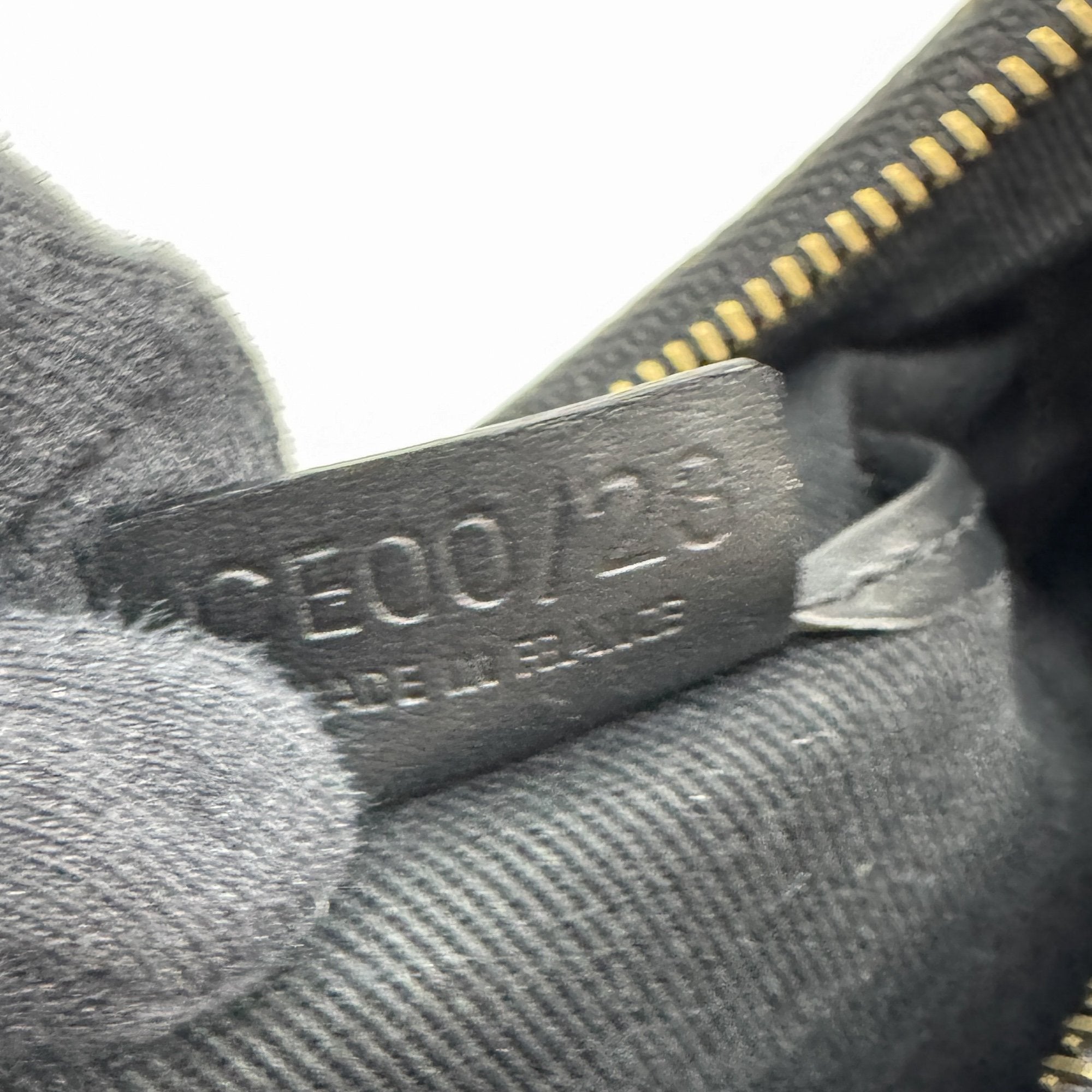 Brown Macadam Triomphe Canvas Shoulder Bag