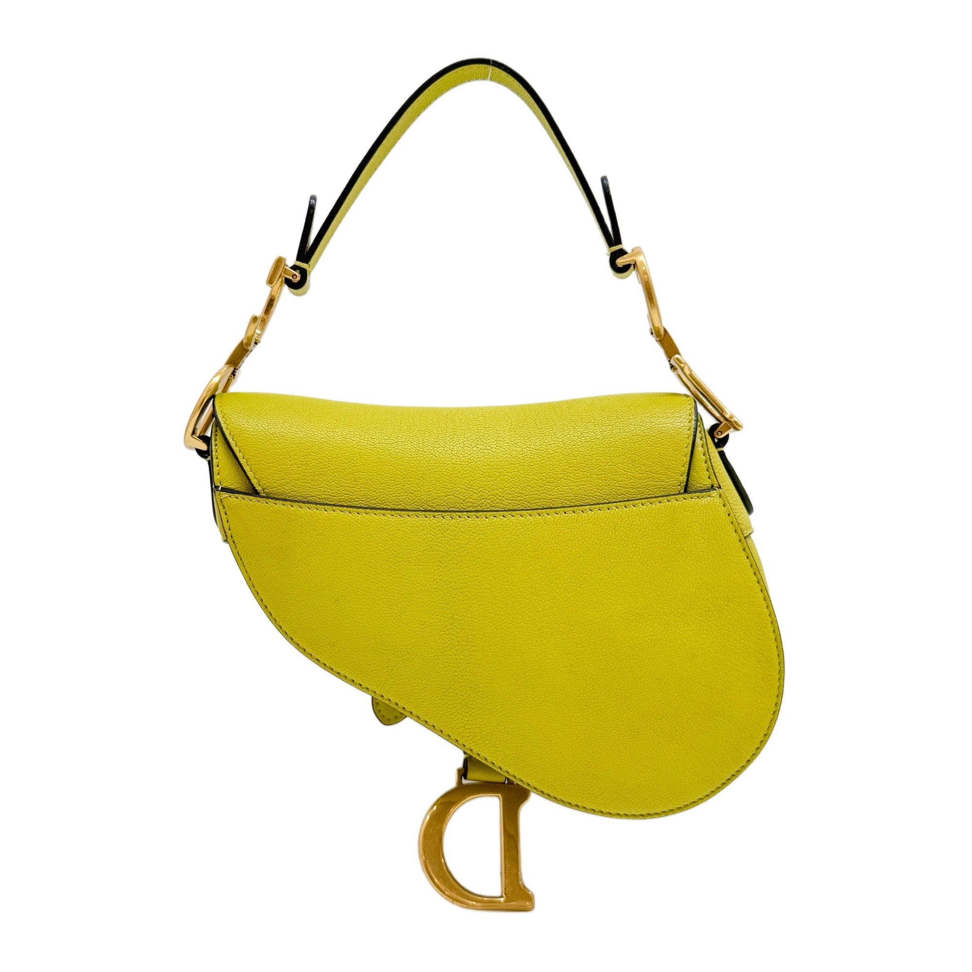 Mini Saddle Lime Green Handbag