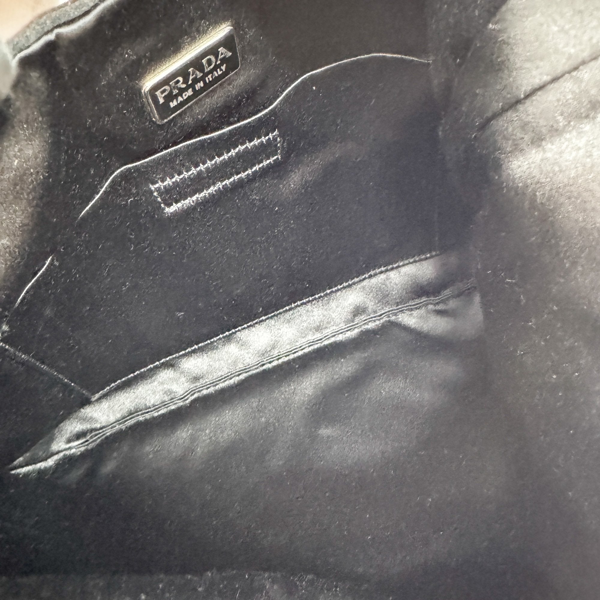 Brown Velvet Shoulder Bag