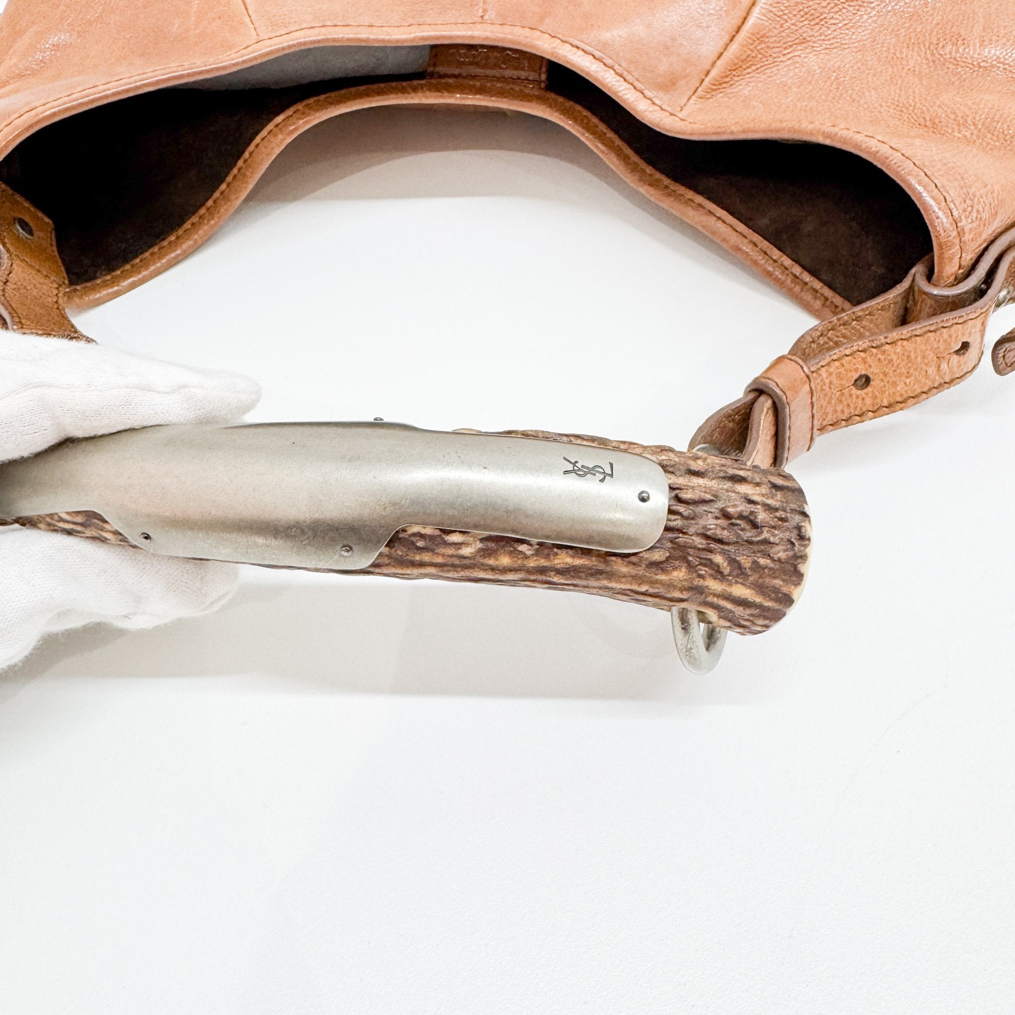 Mombasa Brown Leather Shoulder Bag