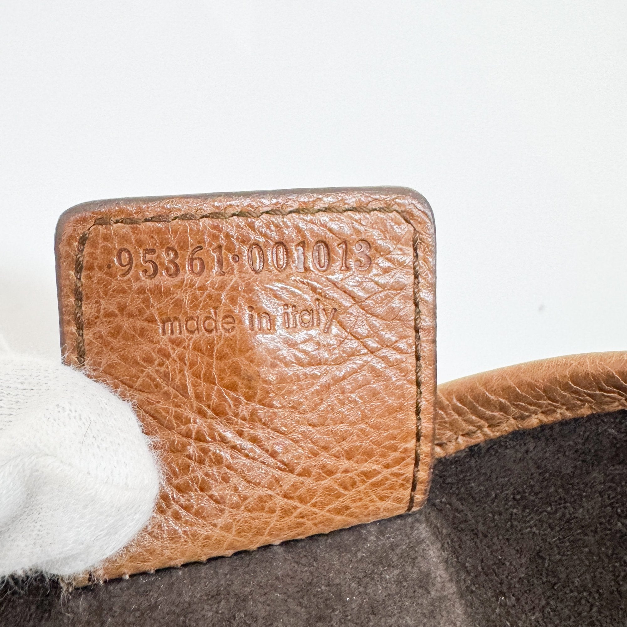 Mombasa Brown Leather Shoulder Bag