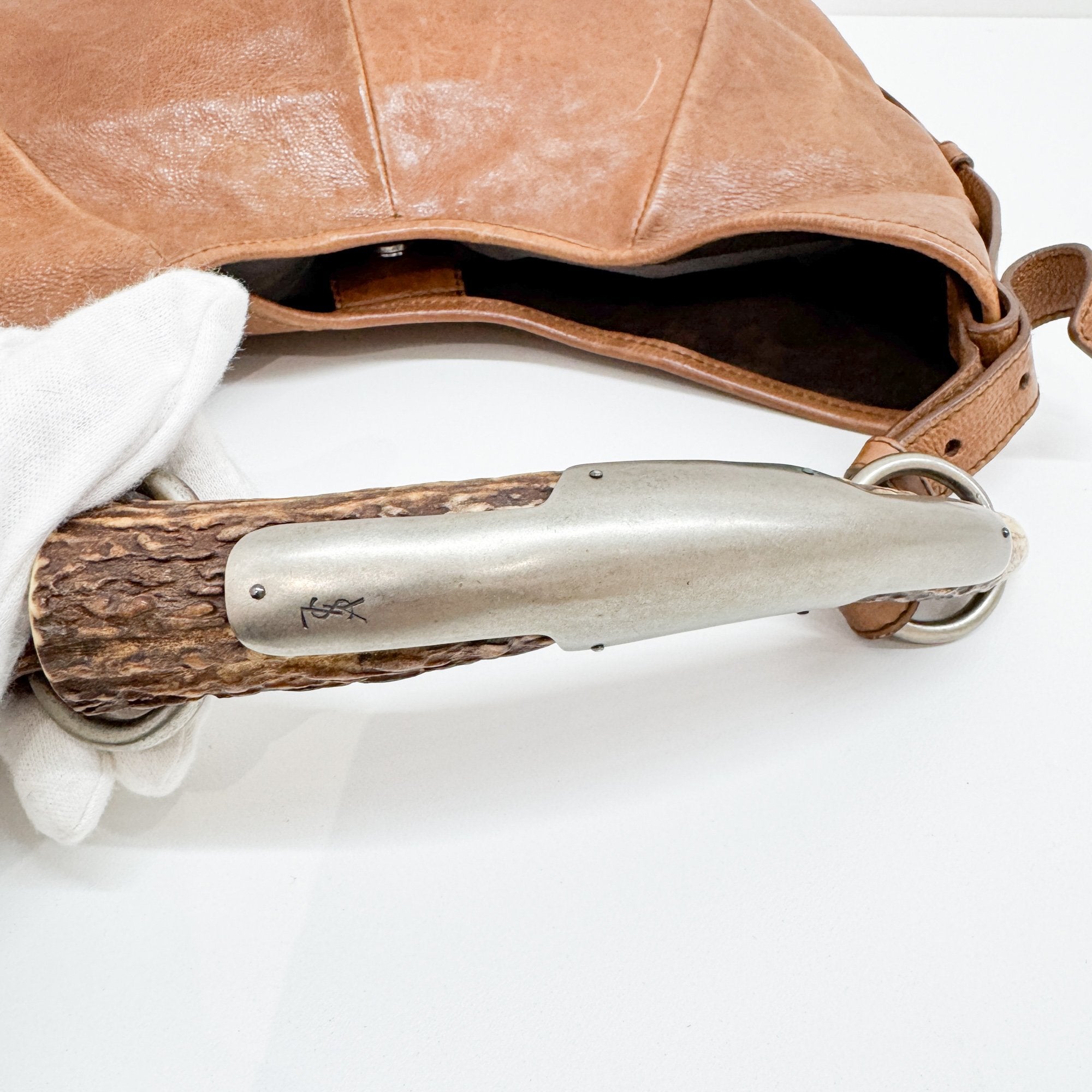 Mombasa Brown Leather Shoulder Bag