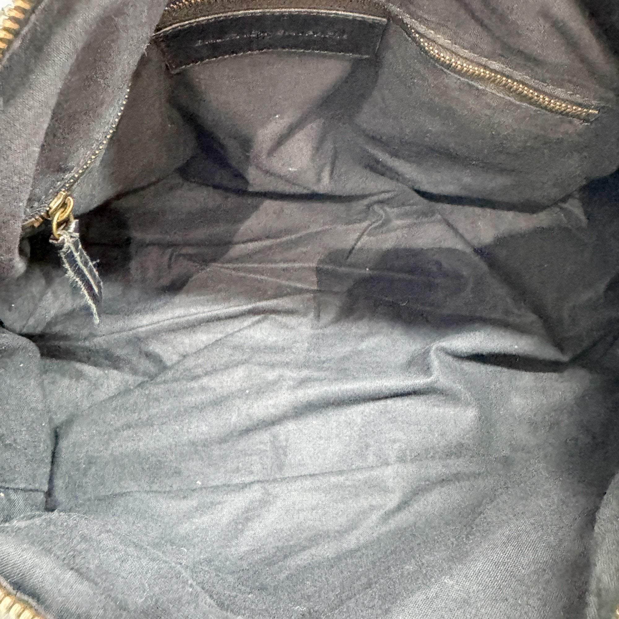 Twiggi Black Leather Two Way Bag