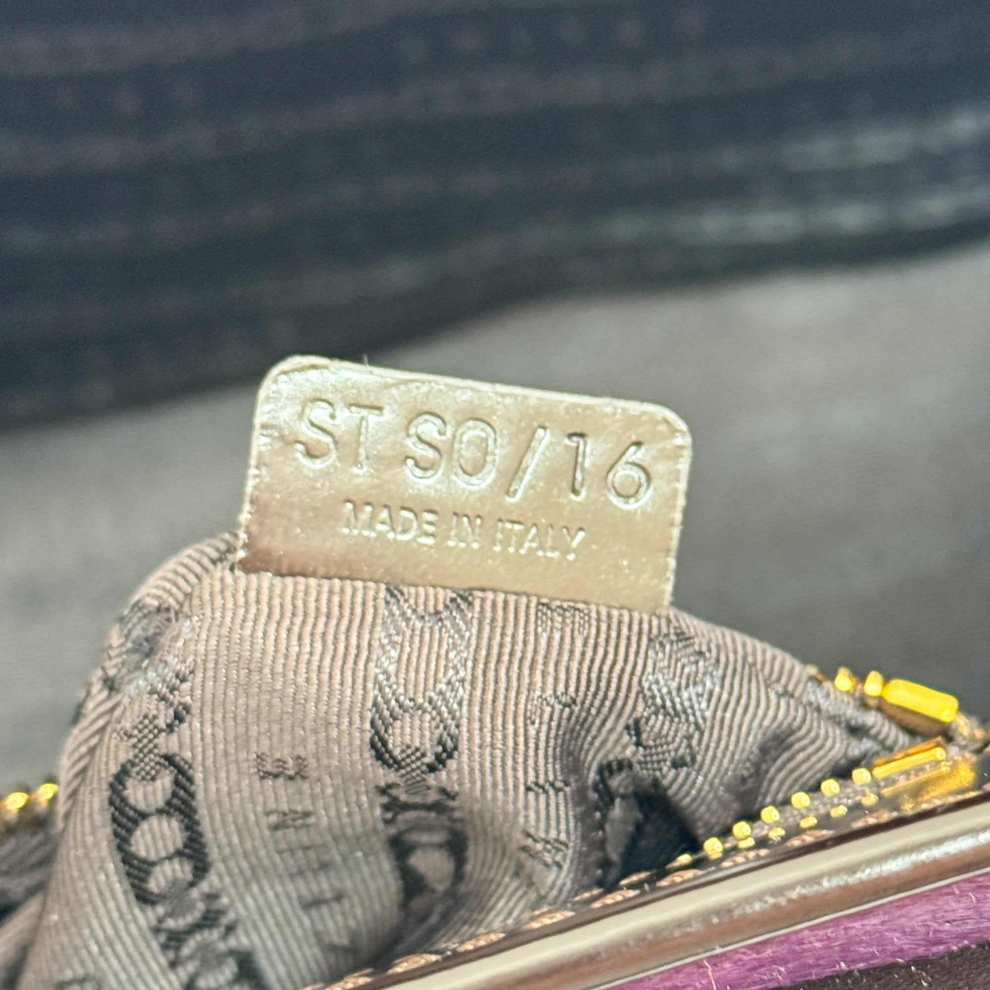 Harako Boston Purple Pony Hair Shoulder Bag