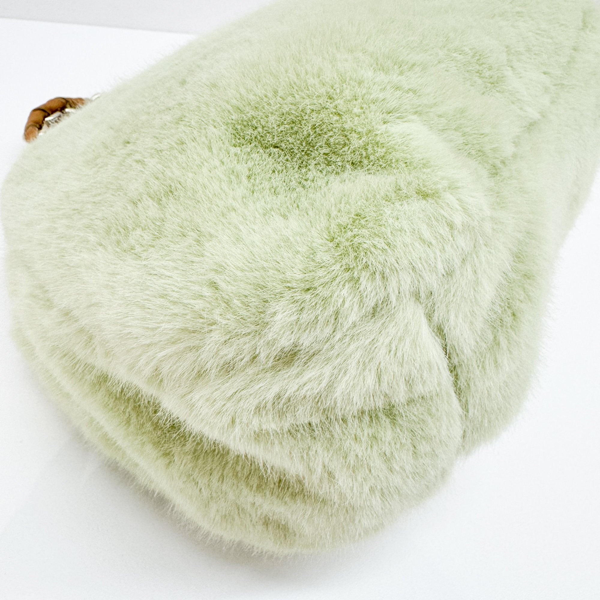Mia Green fur Shoulder Bag