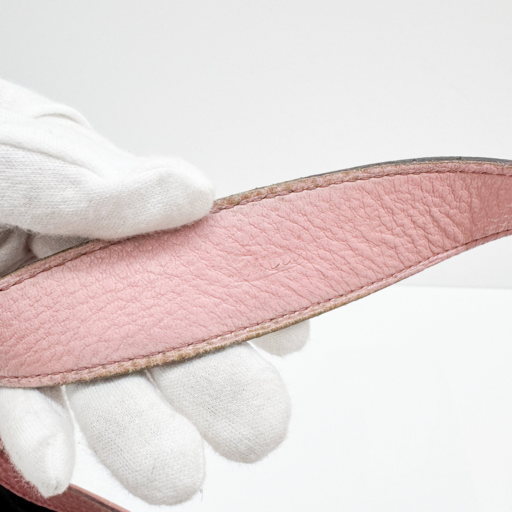 Jackie Pink Leather Shoulder Bag