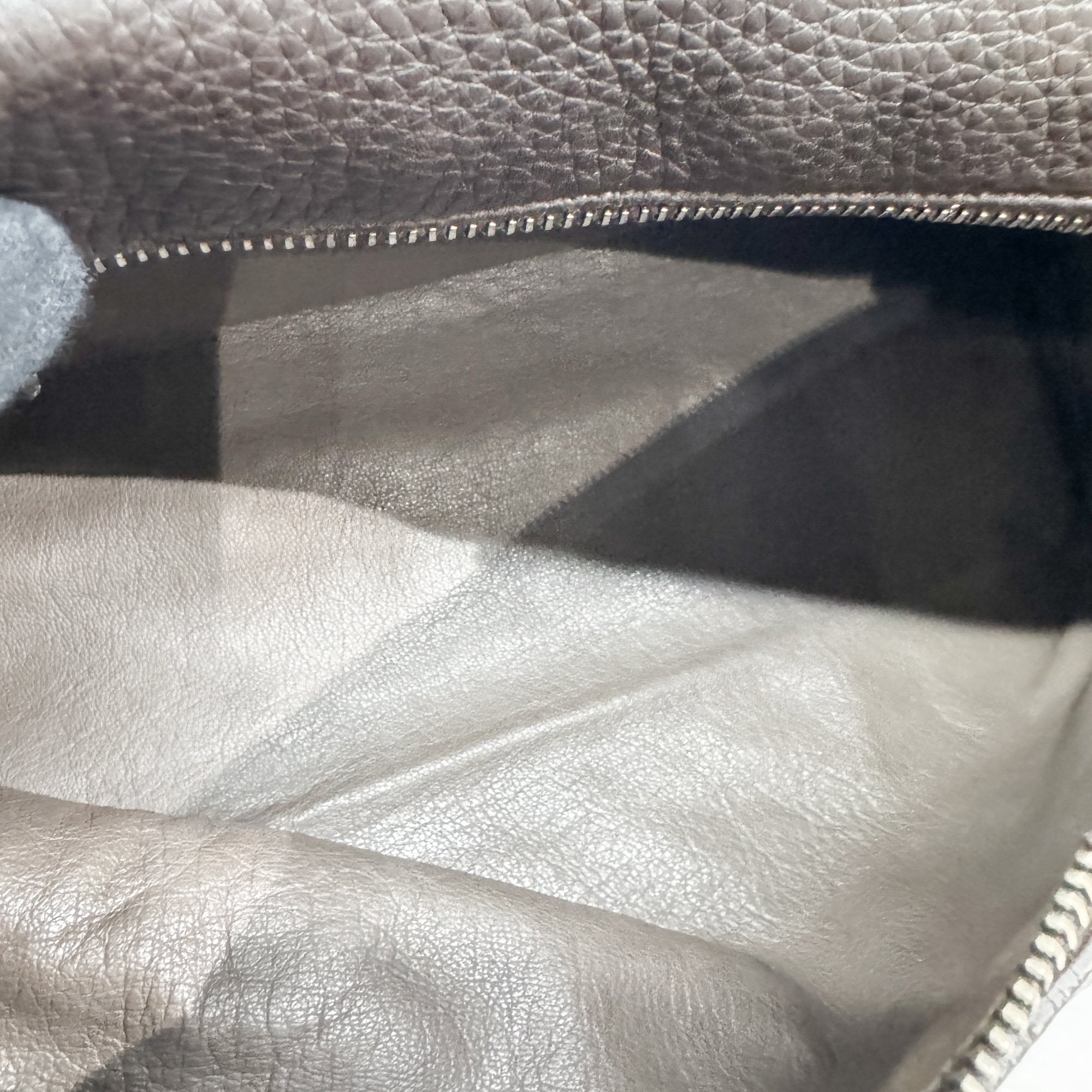 Dark Brown Leather Shoulder Bag