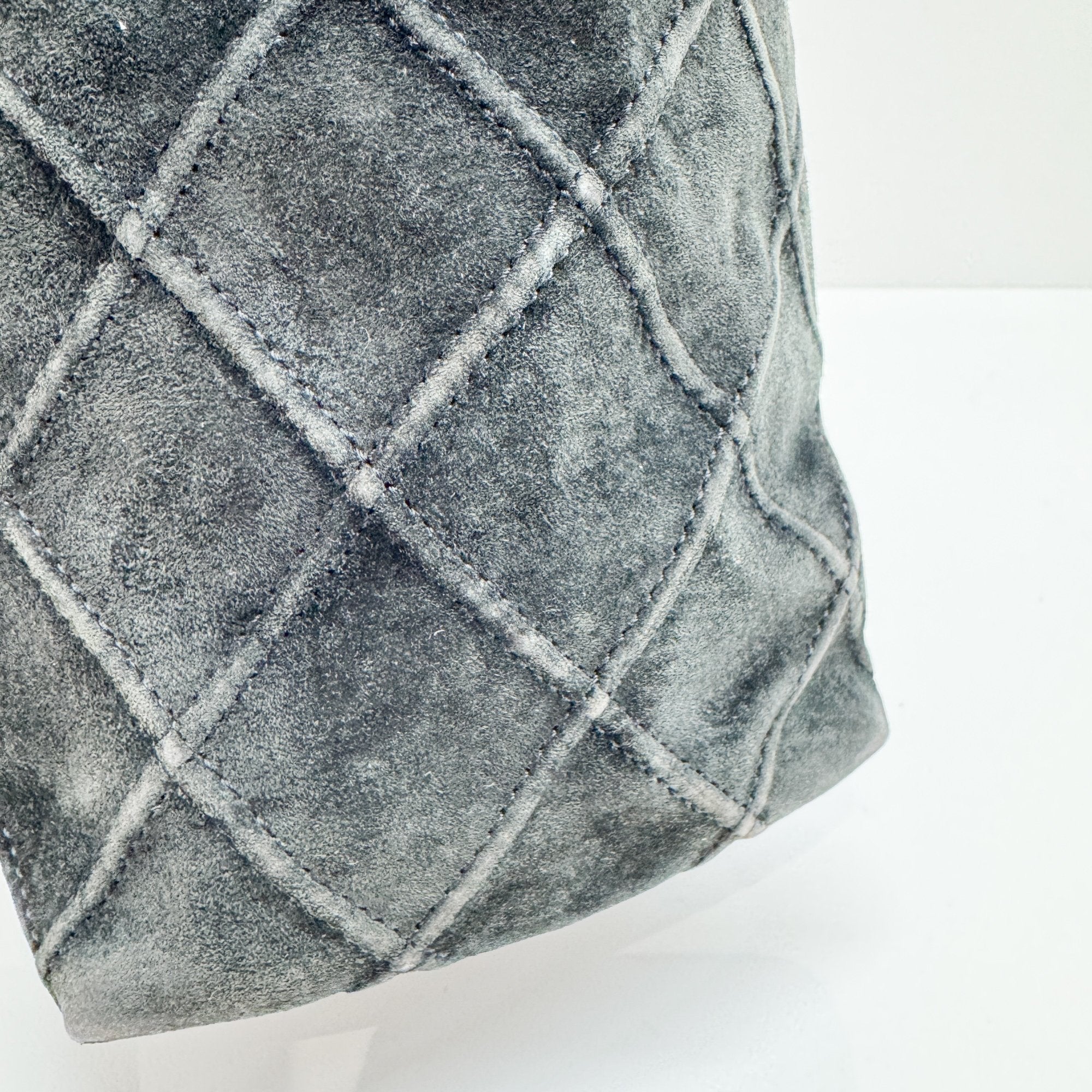 Black Suede Hobo Bag