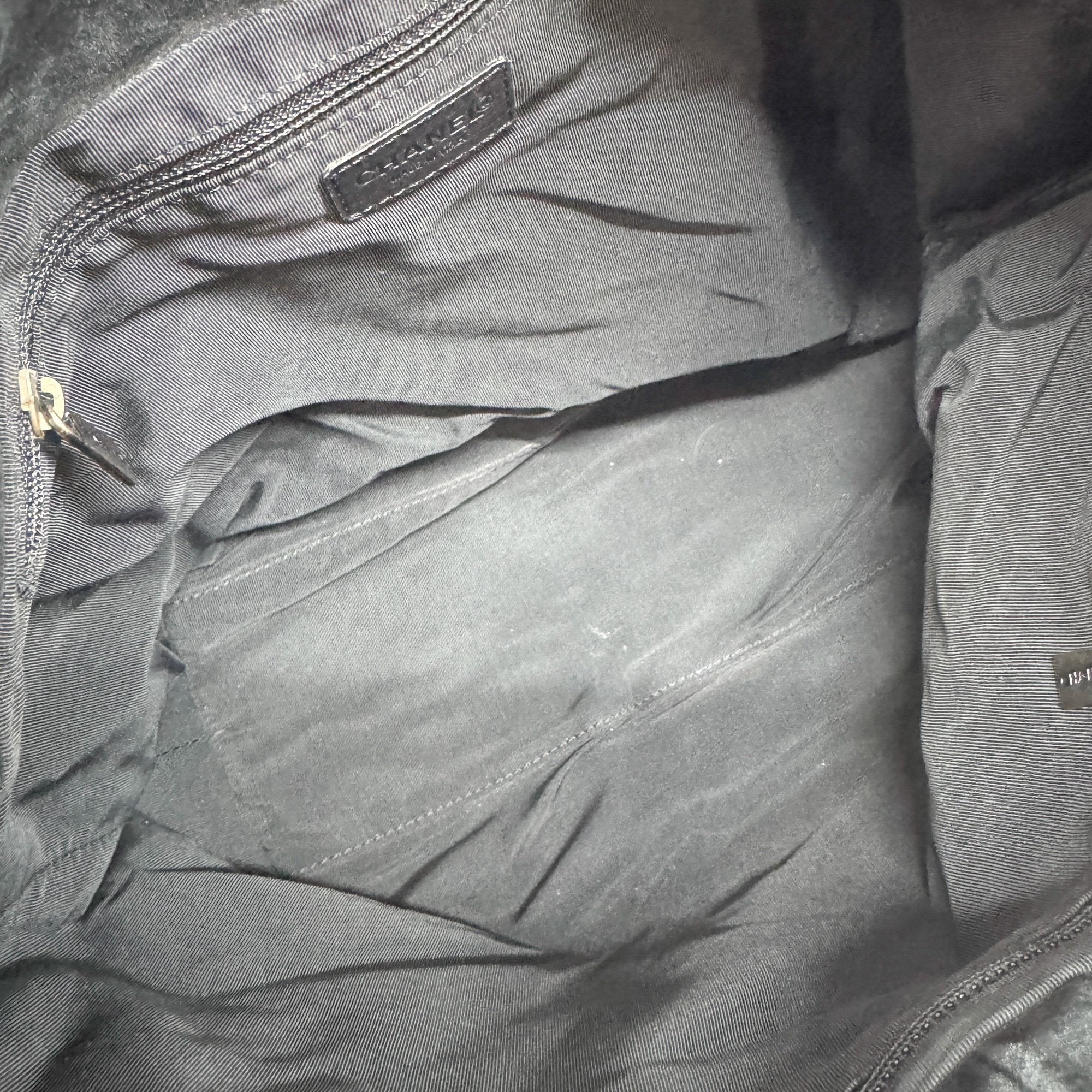 Black Suede Hobo Bag