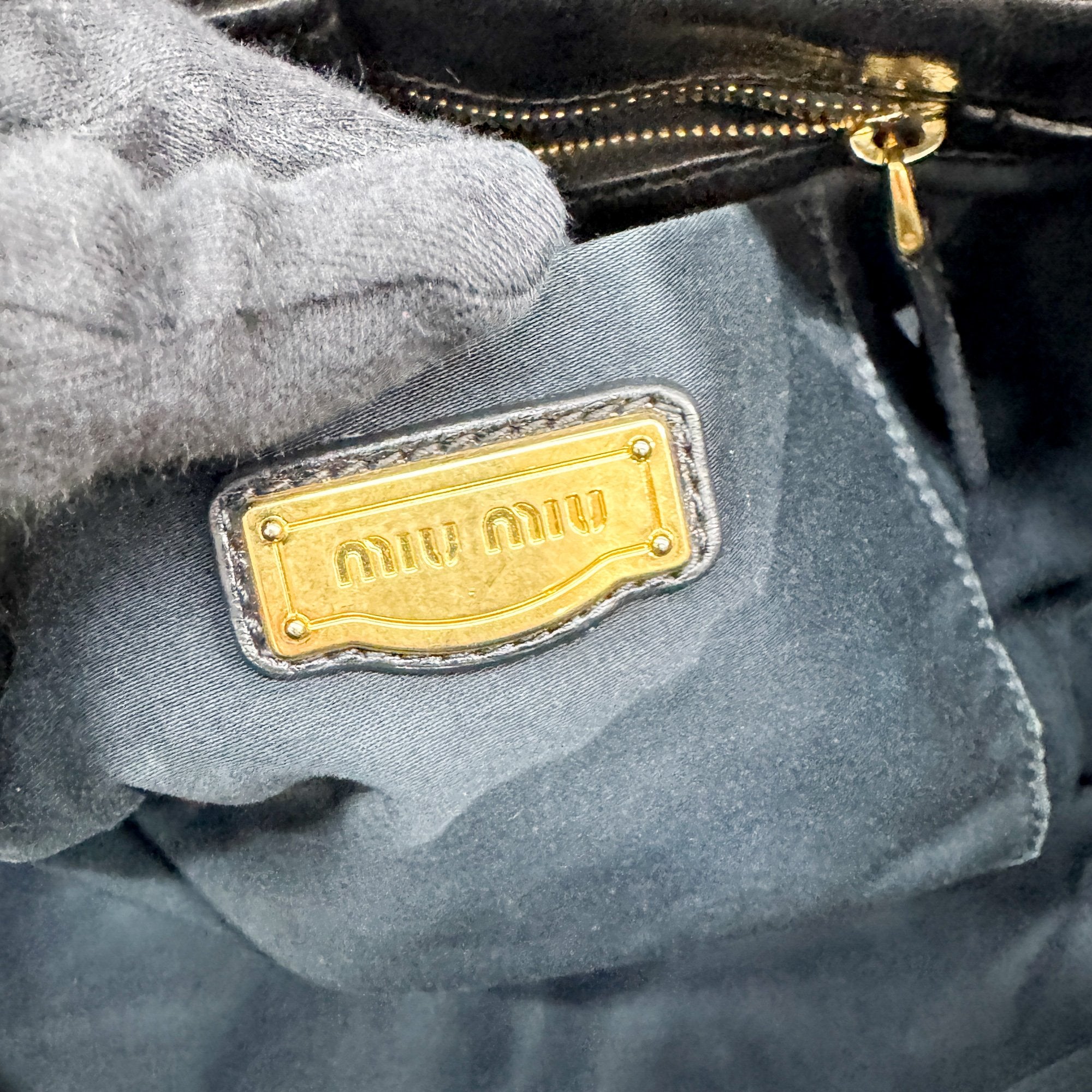 Vitello Black Leather Two Way Bag