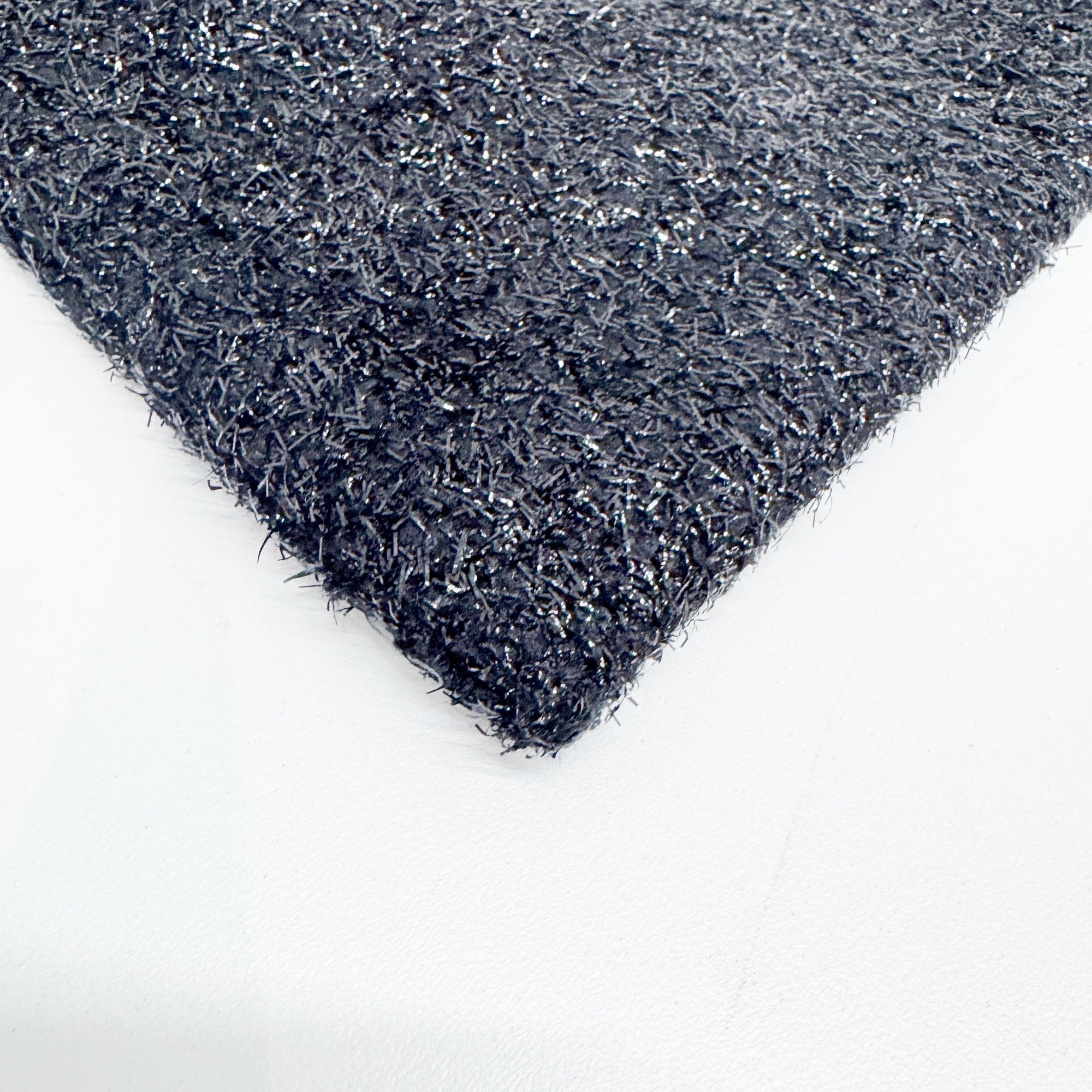 Mini Black Shimmery Shoulder Bag