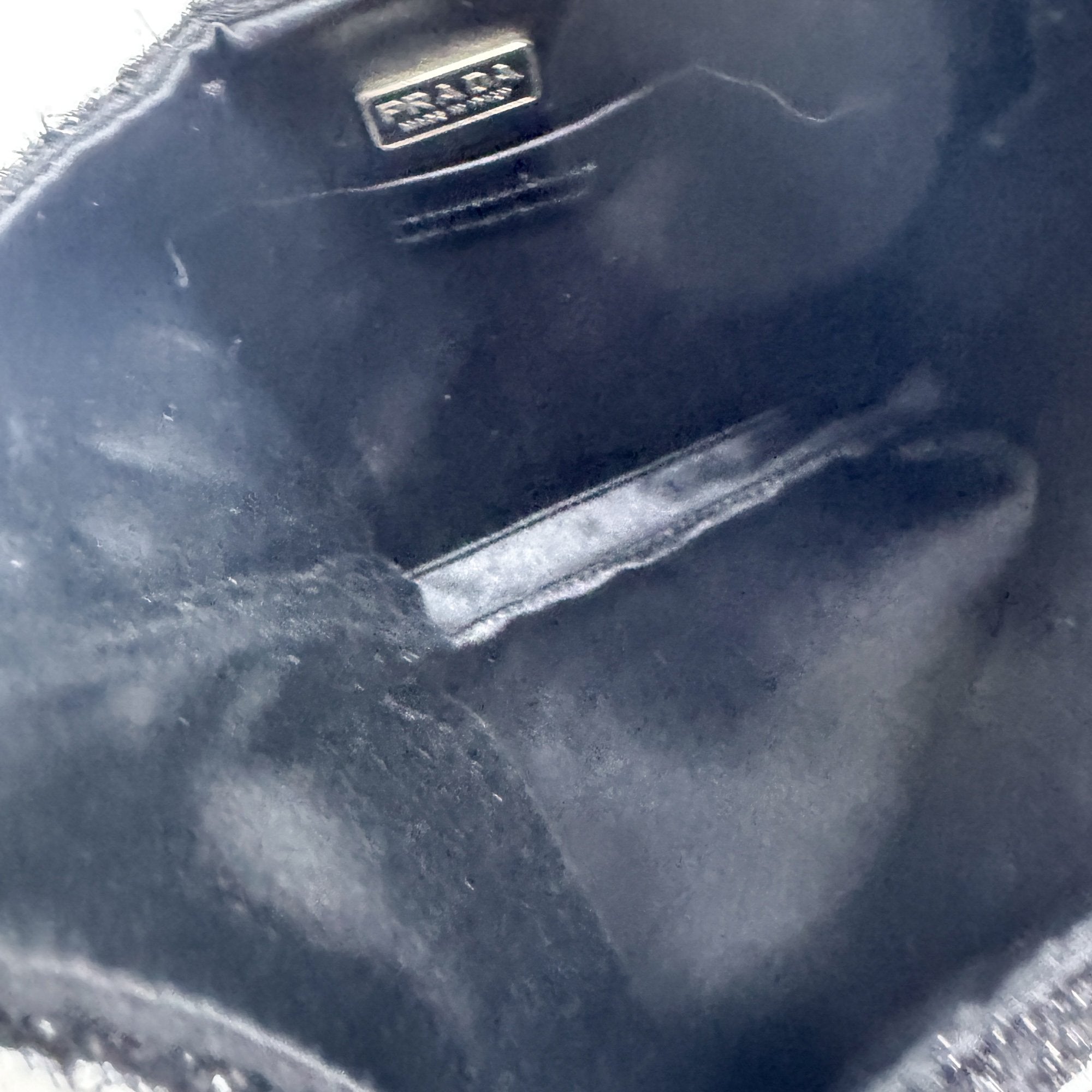 Mini Black Shimmery Shoulder Bag