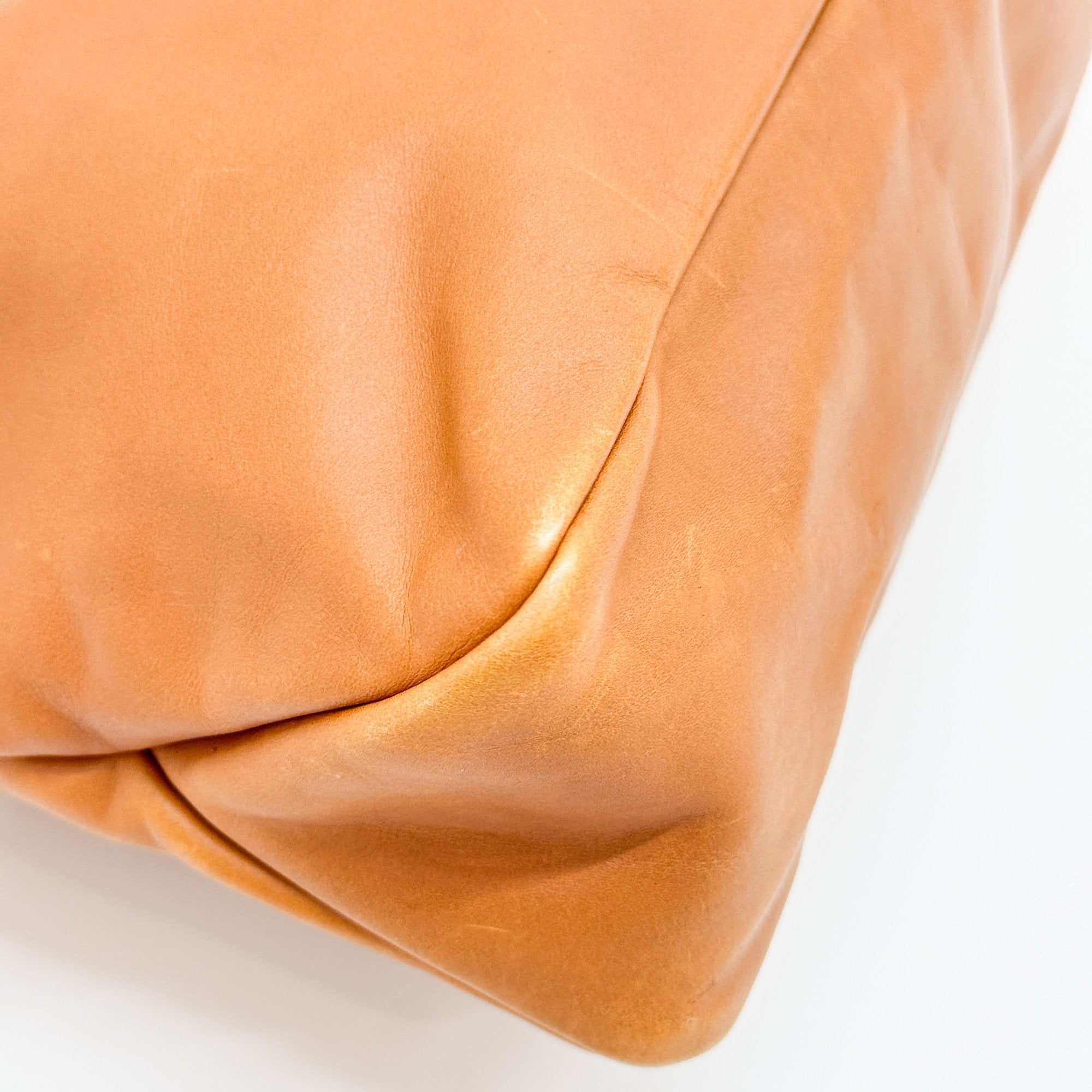 Horsebit Brown Leather Shoulder Bag