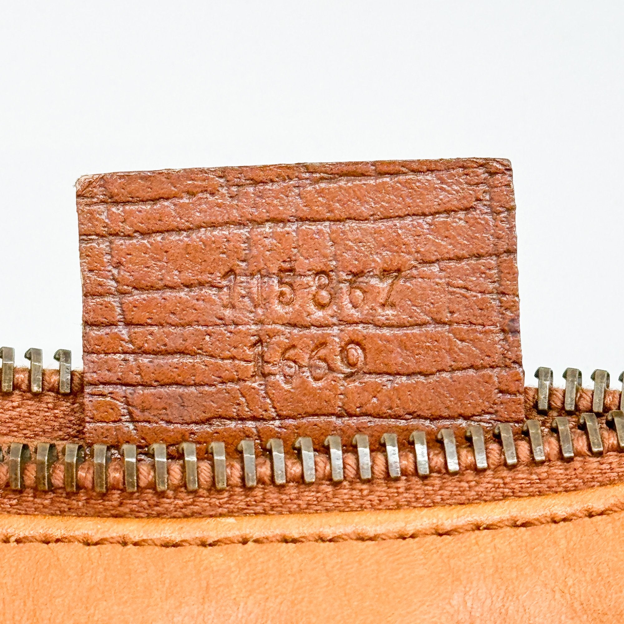 Horsebit Brown Leather Shoulder Bag