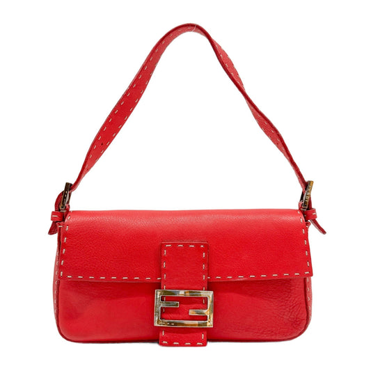 Baguette Seleria Red Leather Bag