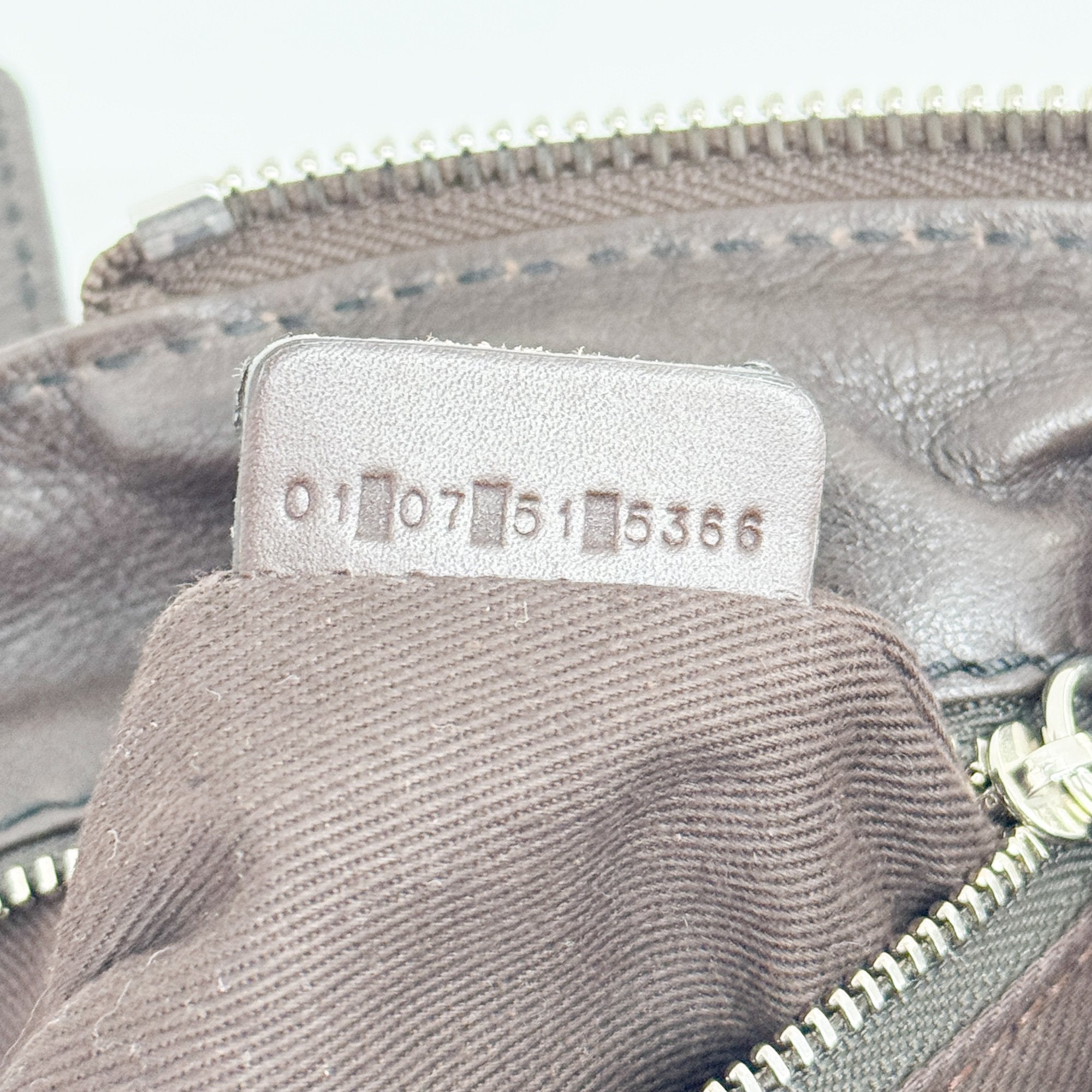 Paddington Dark Brown Leather Shoulder Bag