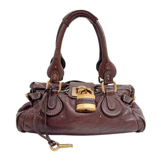 Paddington Brown Leather Shoulder Bag