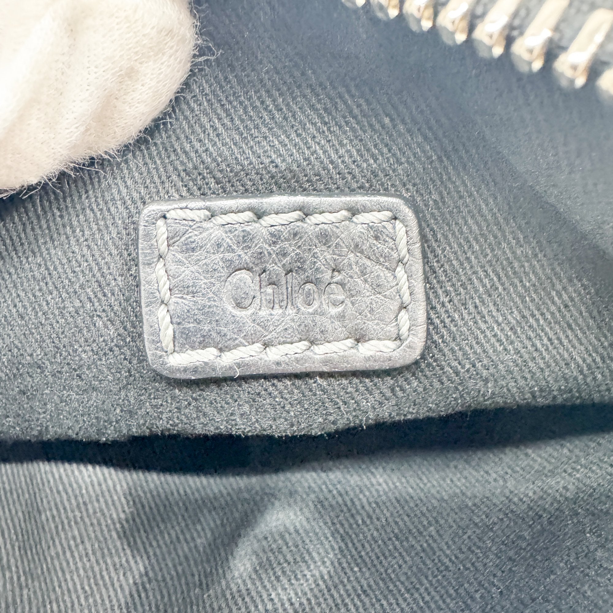 Paddington Pouch Black Leather Shoulder Bag