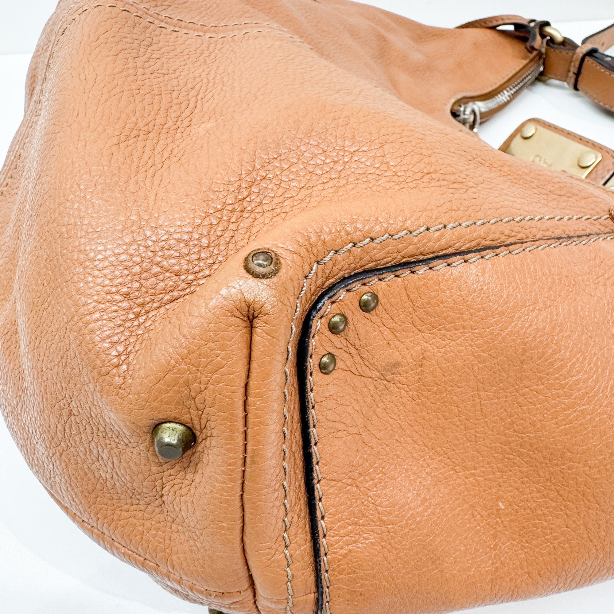 Paddington Brown Leather Shoulder Bag