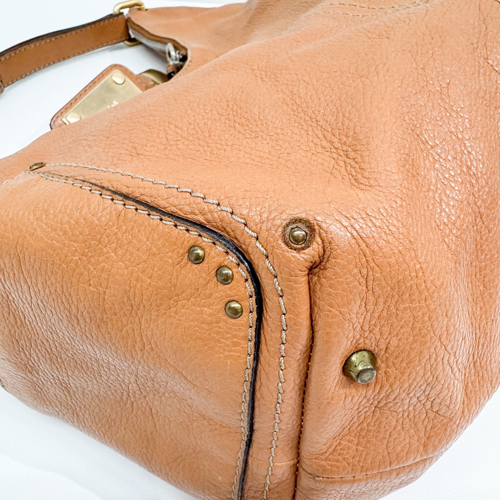 Paddington Brown Leather Shoulder Bag