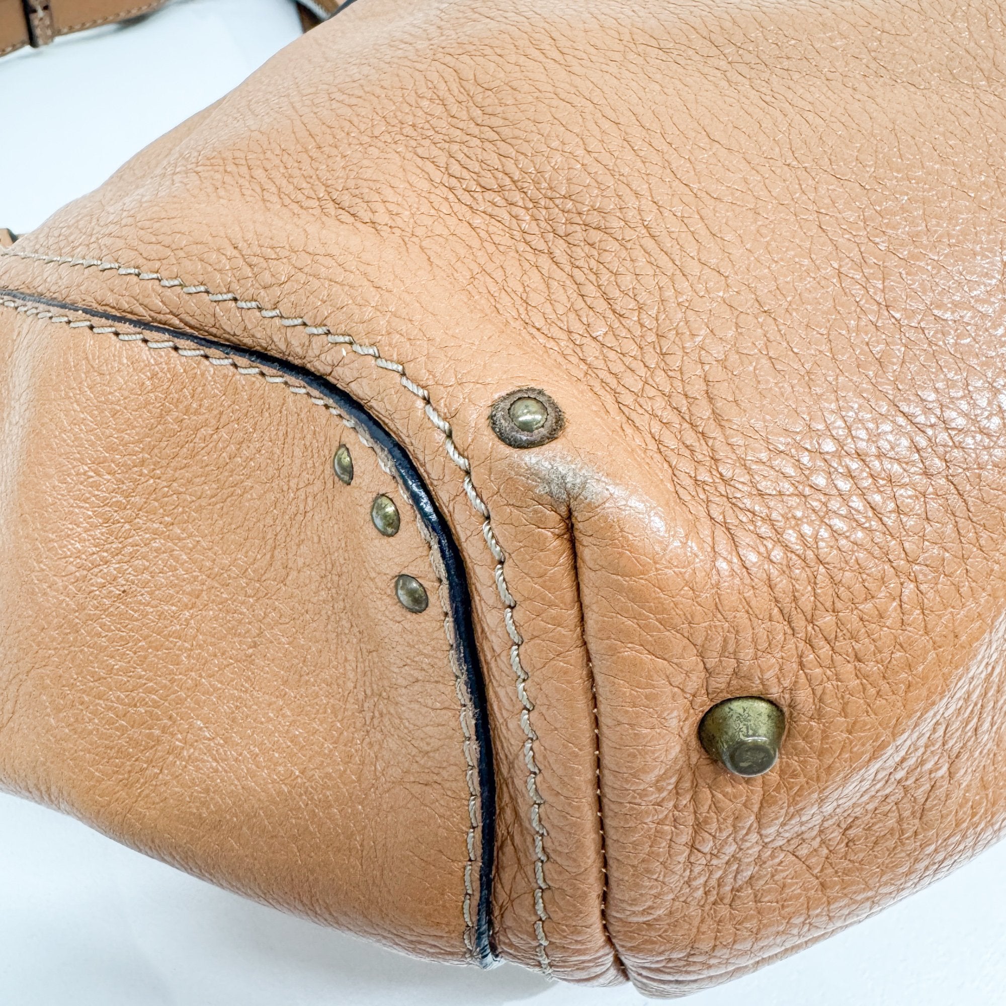 Paddington Brown Leather Shoulder Bag