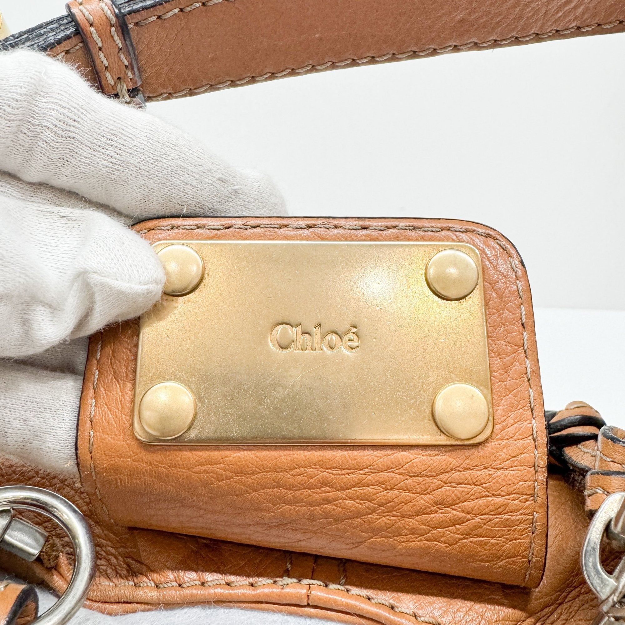 Paddington Brown Leather Shoulder Bag