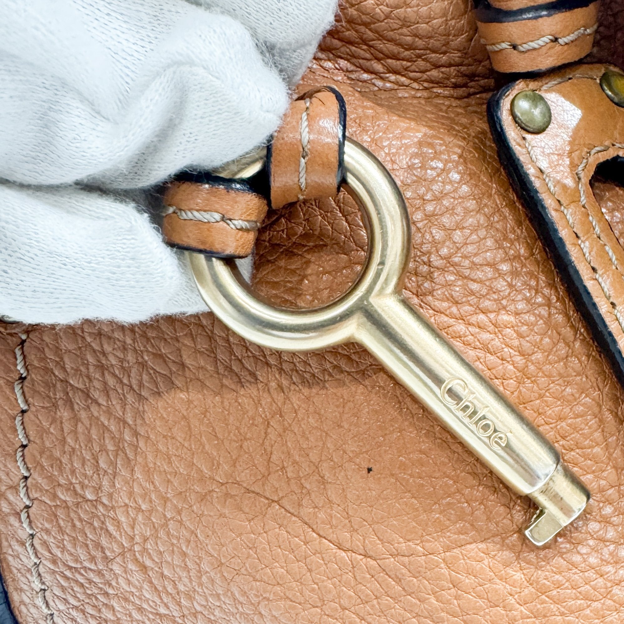 Paddington Brown Leather Shoulder Bag