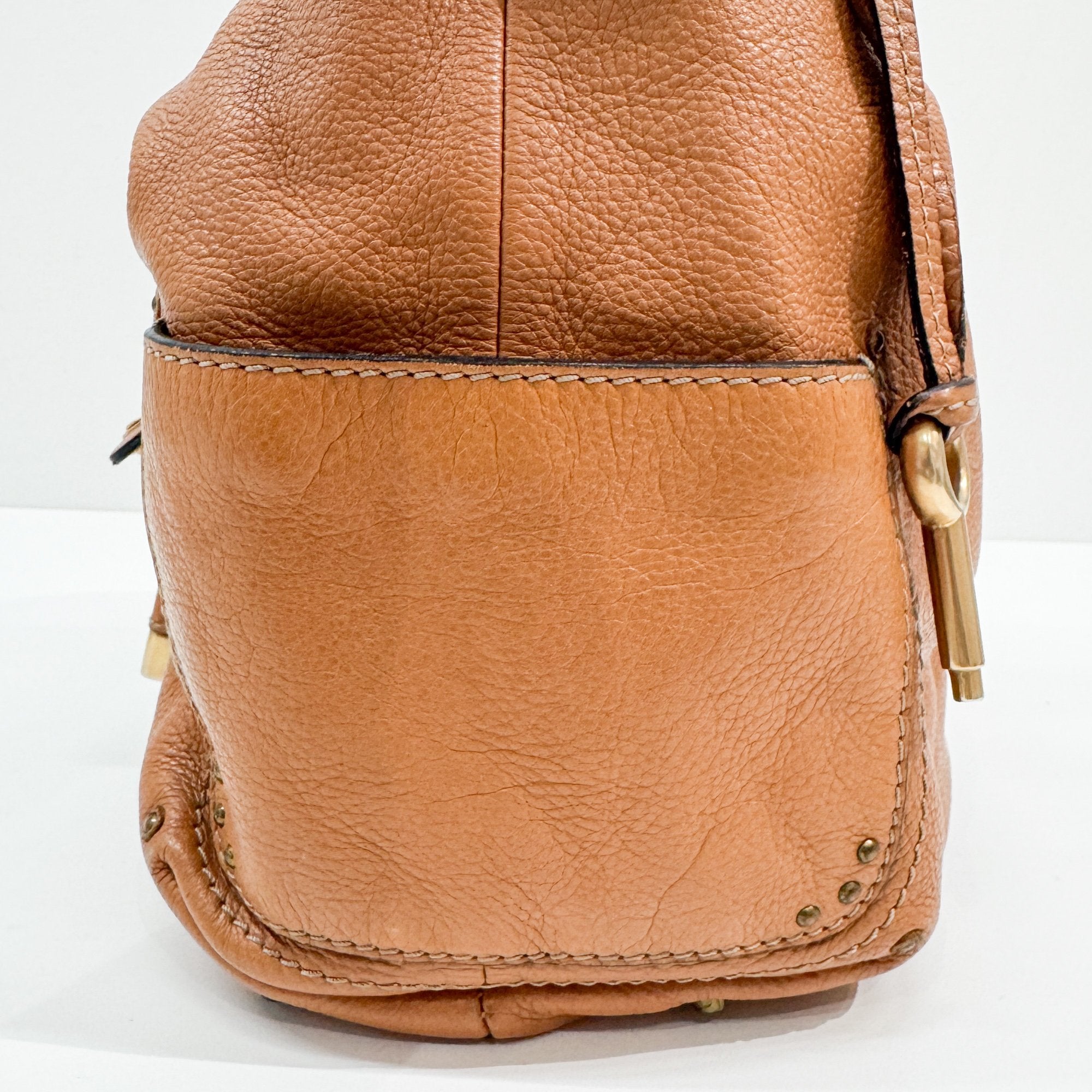 Paddington Brown Leather Shoulder Bag