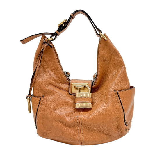 Paddington Brown Leather Shoulder Bag