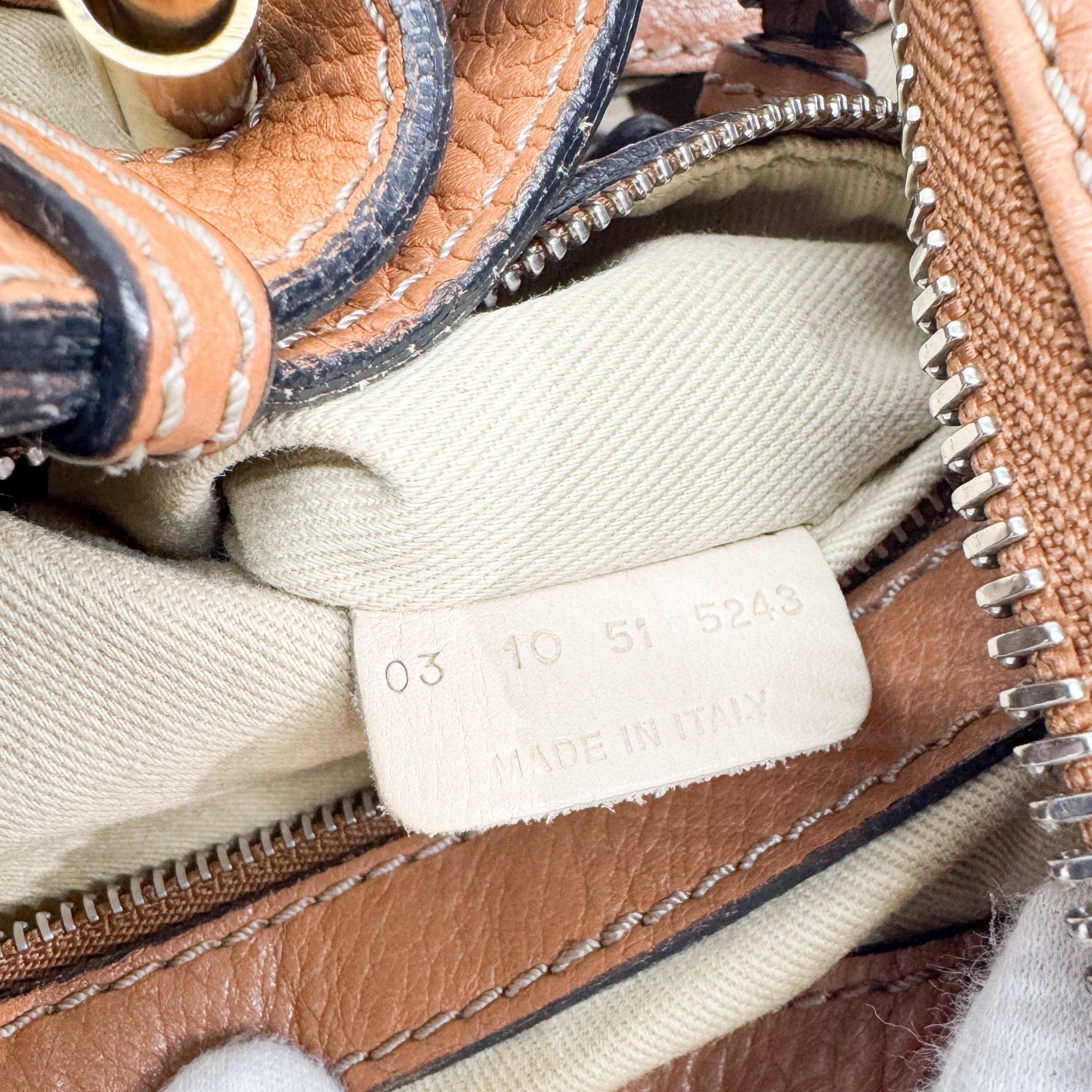 Paddington Brown Leather Shoulder Bag