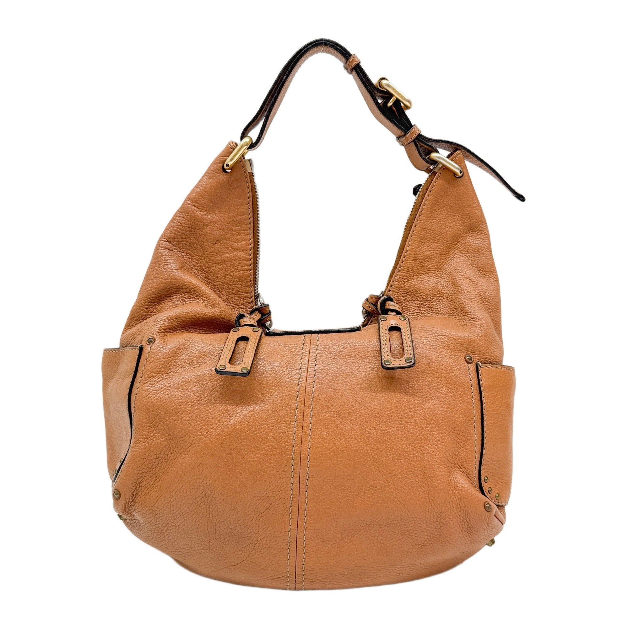 Paddington Brown Leather Shoulder Bag