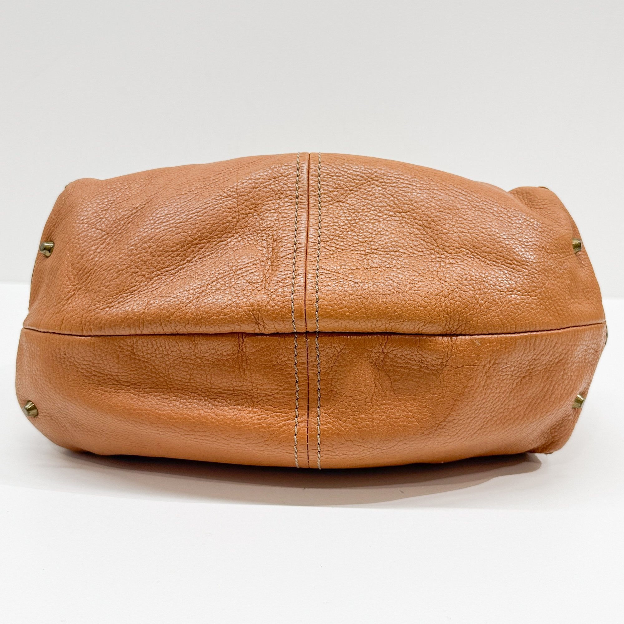 Paddington Brown Leather Shoulder Bag